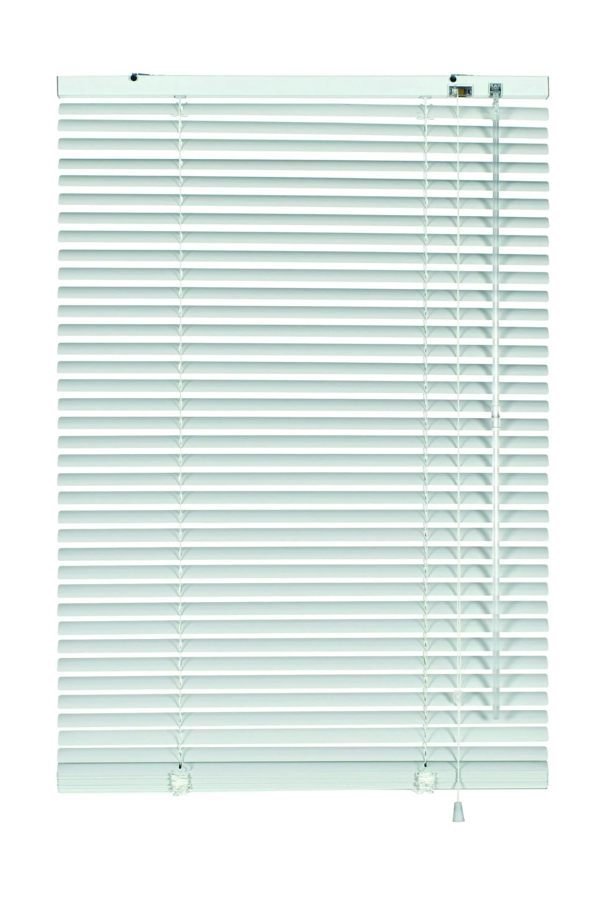Gardinia Aluminium-Jalousie 25 mm Weiß 120x140 cm