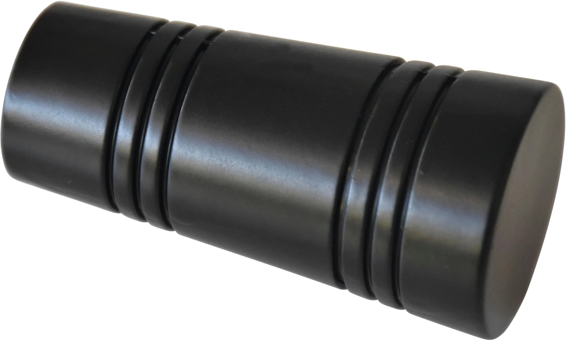 Gardinia Apollo Gardinenstangen-Endstück Schwarz Matt 2 Stk. Ø 20 mm
