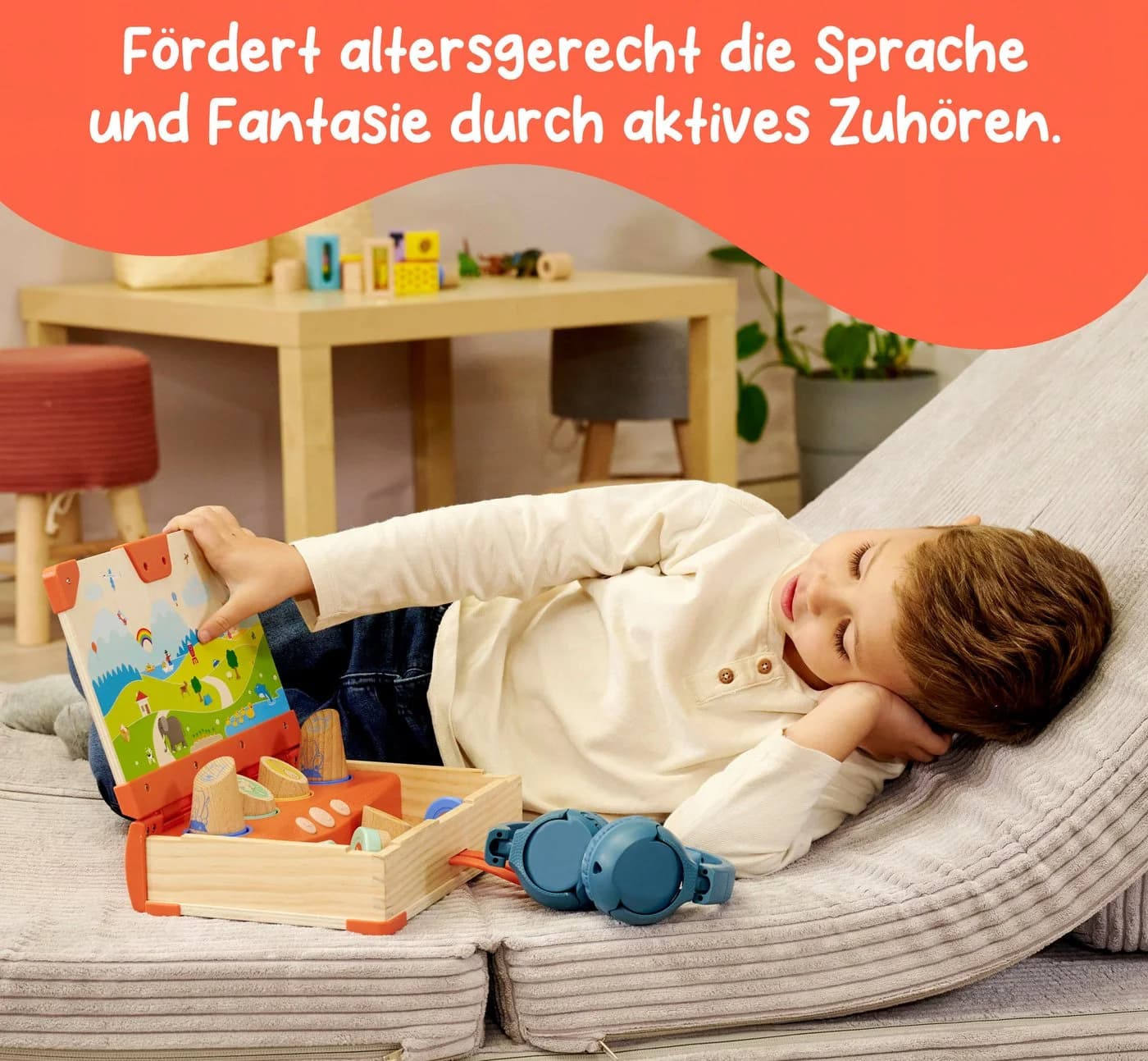 Eichhorn Lernspielzeug LiLUMi - Interaktives Hörbuch 12-St Bunt