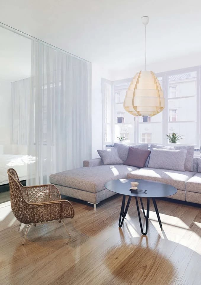 NÄVE Pendelleuchte Malmö Beige Nordisches Design