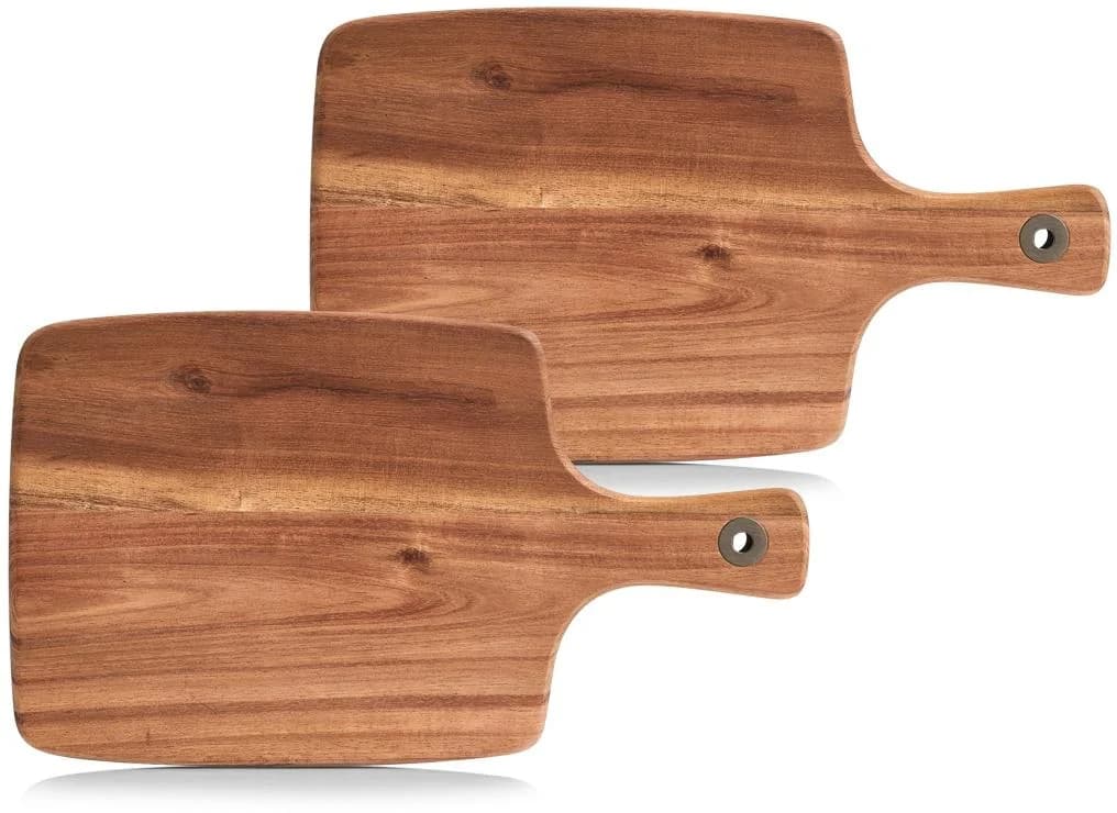Zeller Present Schneidebrett Akazie 32 x 18,3 cm Braun Massivholz