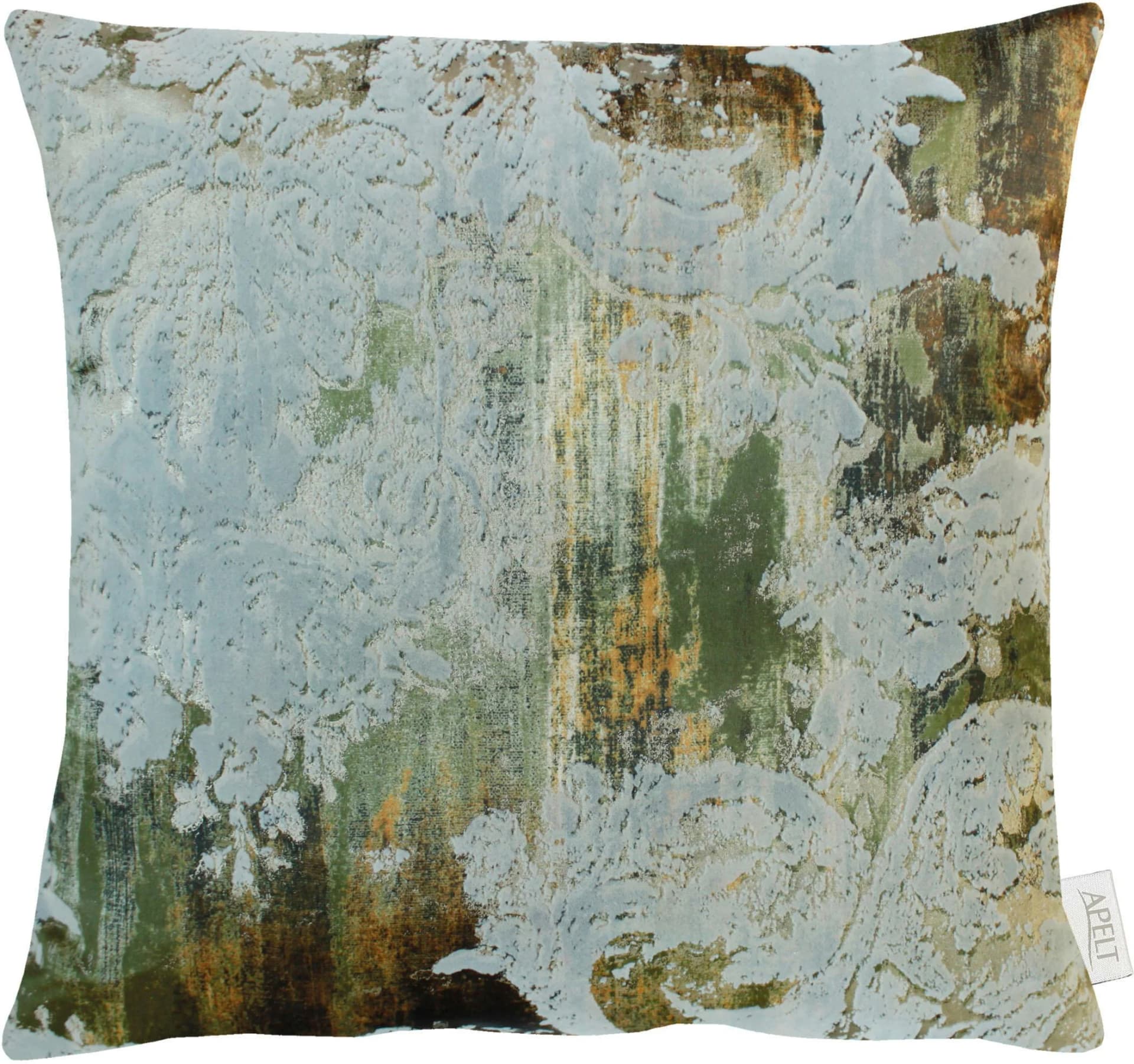 APELT Dekokissen Smaragd Grün 45x45cm Polyester