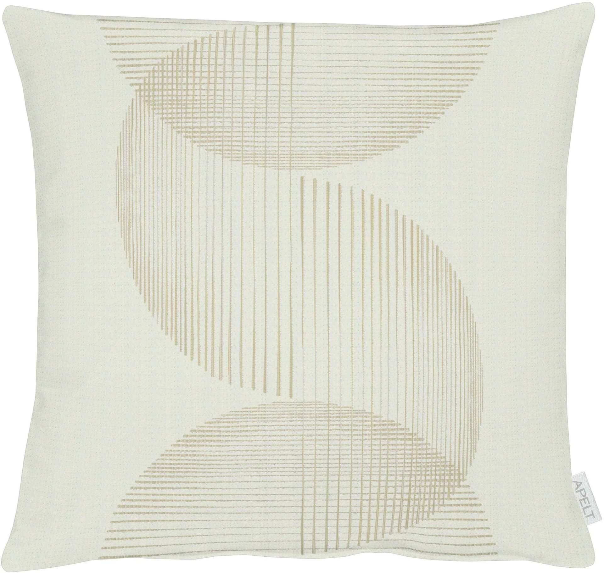 Apelt Dekokissen 5702 Beige Jacquard Gemustert 48x48cm