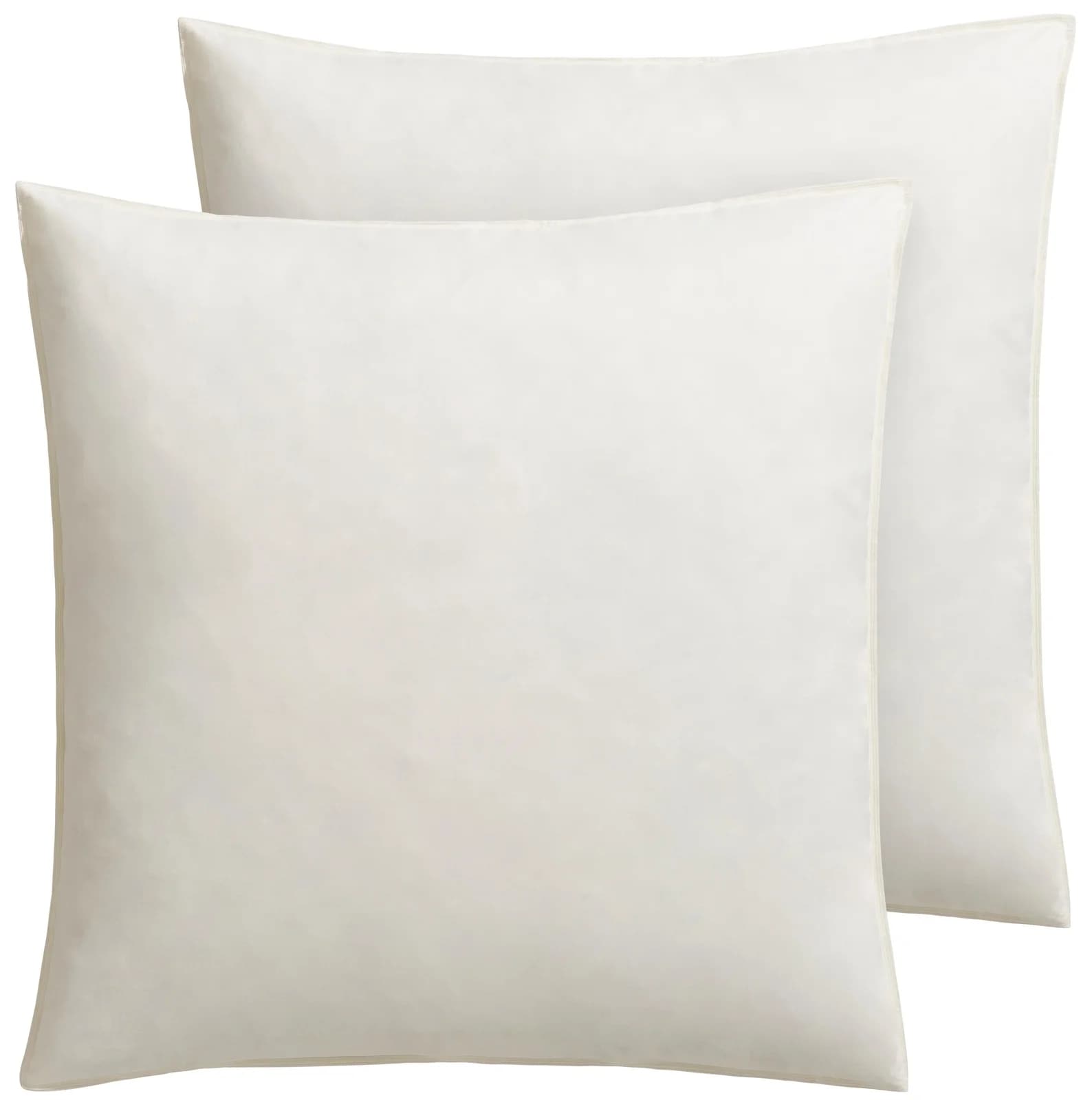 Otto Keller Federkissen Annabelle 80x80cm Creme 2er-Pack Baumwolle Federn