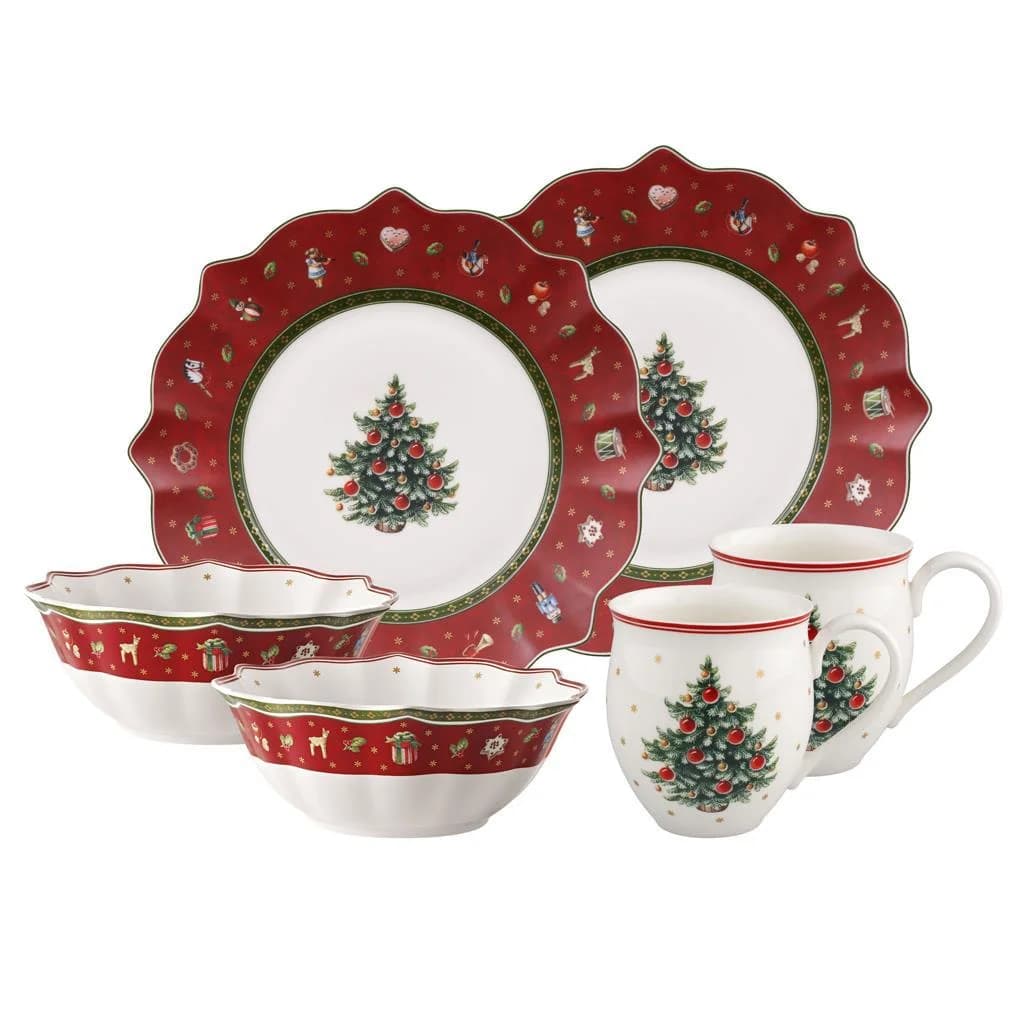 Villeroy & Boch Toy's Delight Frühstücksset 6-tlg. Rot