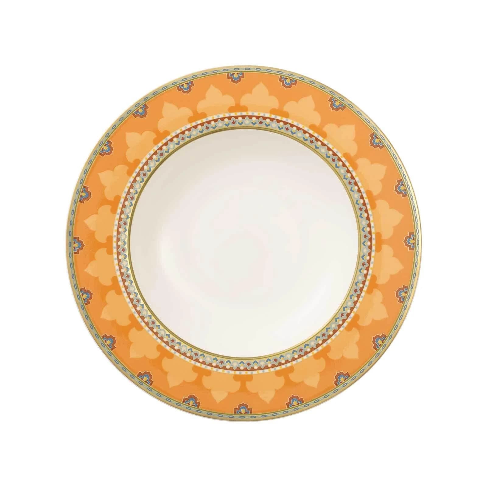 Villeroy & Boch Samarkand Mandarin Suppenteller Bunt 24,8 cm