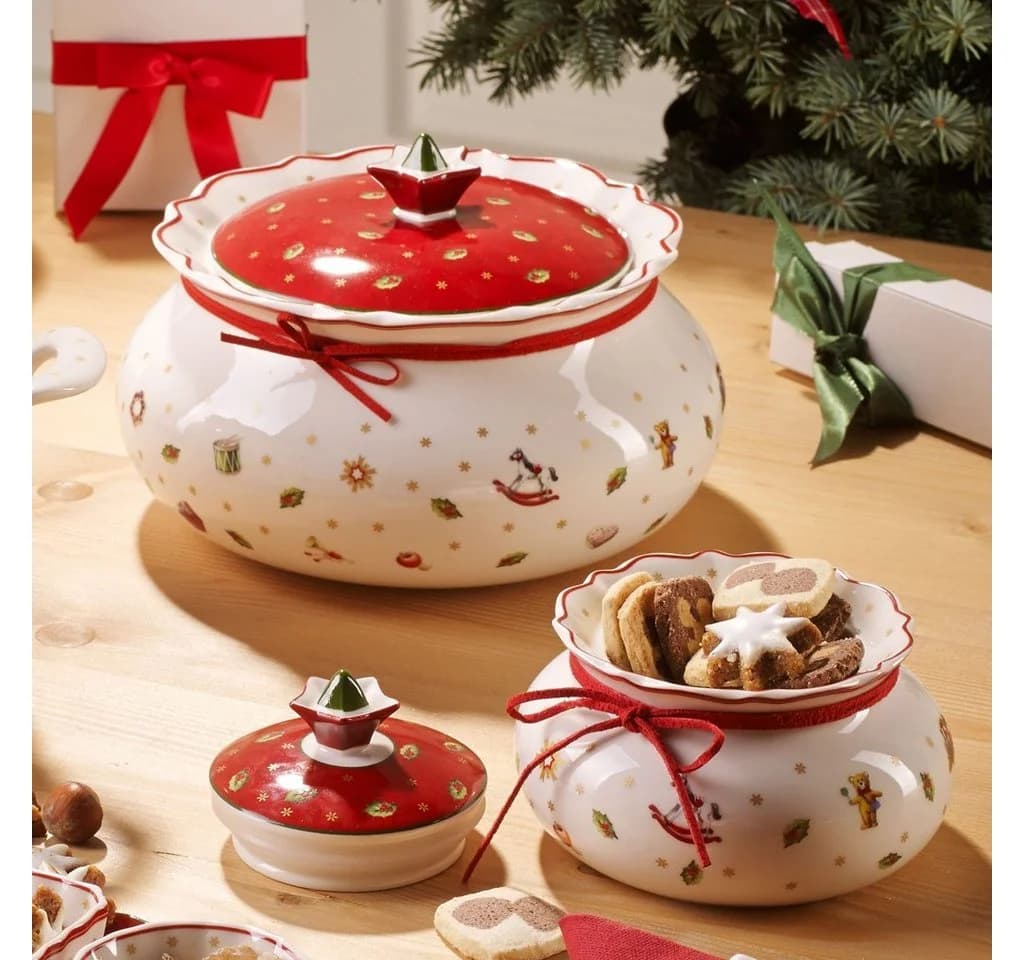Weihnachtsfigur Villeroy & Boch Dose Toy's Delight ø 20,5 cm bunt