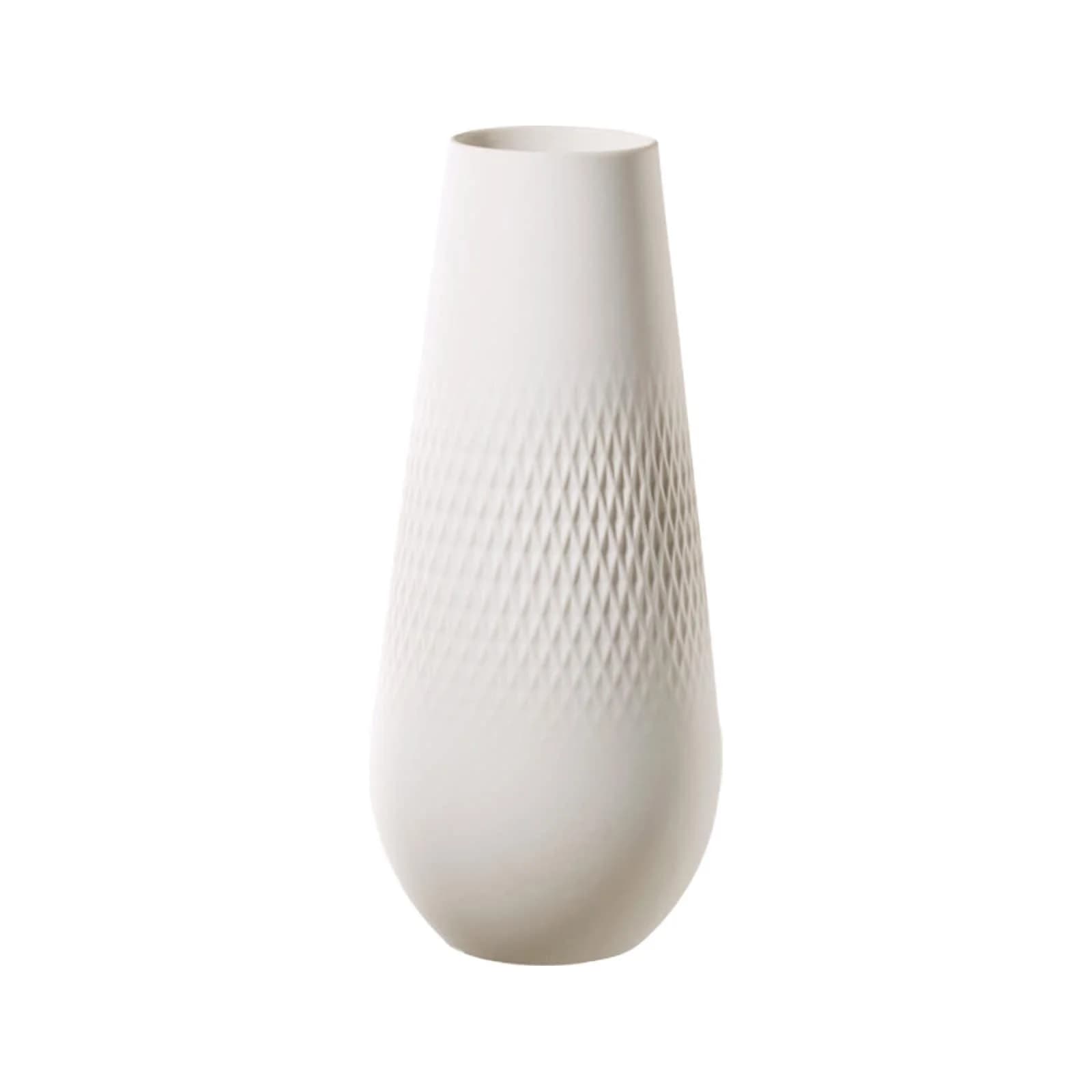 Villeroy & Boch Vase Manufacture Collier 26 cm Weiß