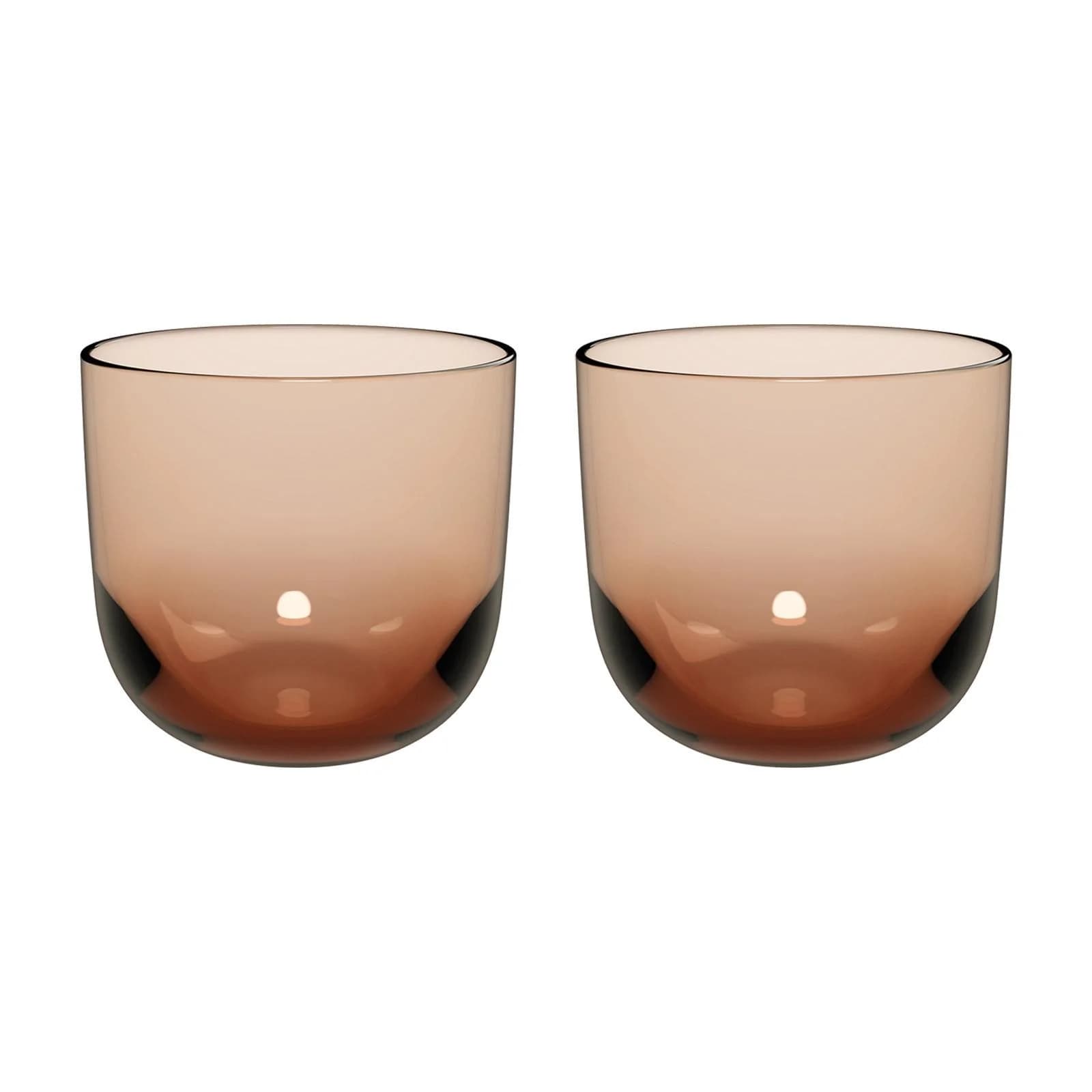 Villeroy & Boch Wassergläser Like Glass 280 ml 2er Set Braun