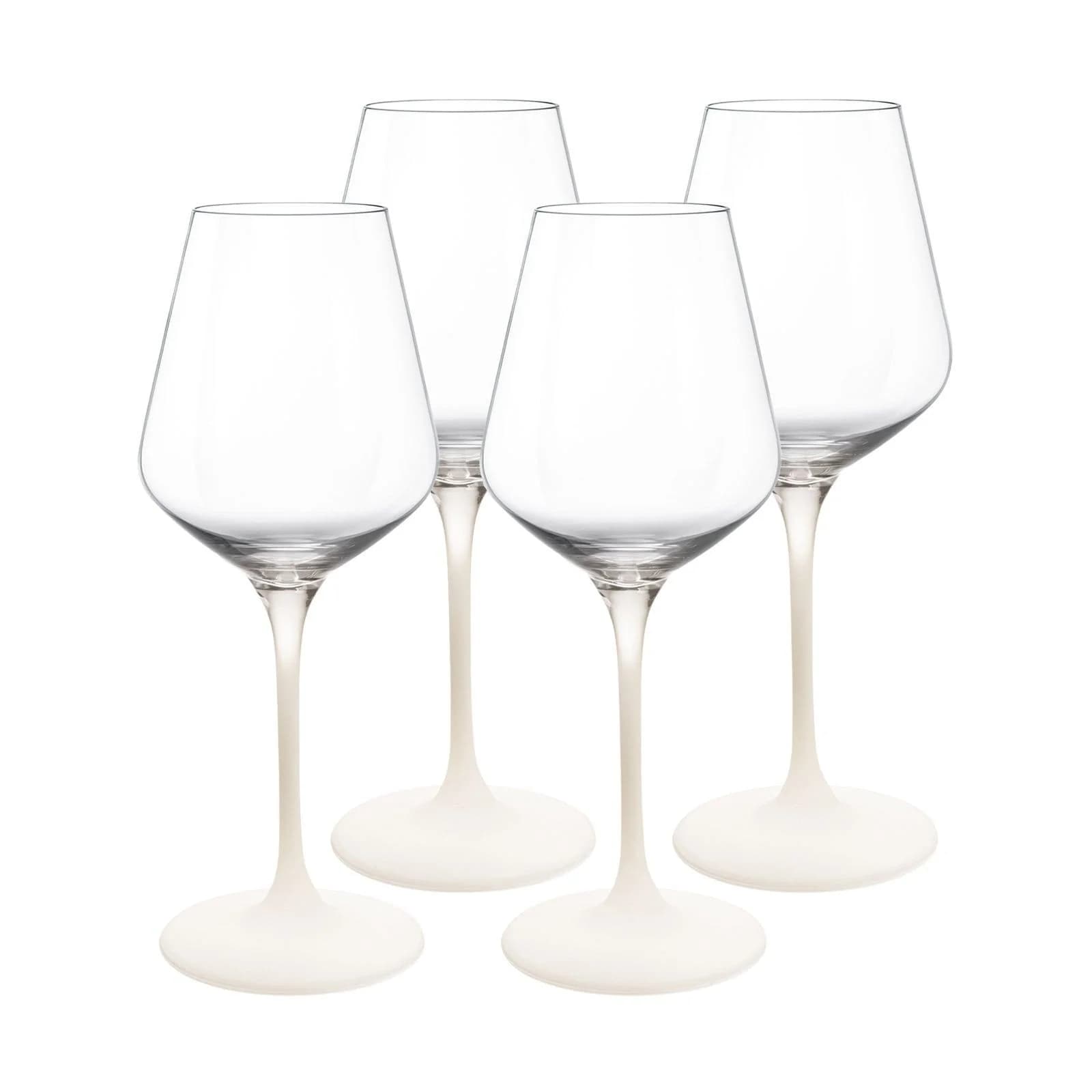 Villeroy & Boch Weißweinglas-Set 4er 380 ml Manufacture Rock Blanc