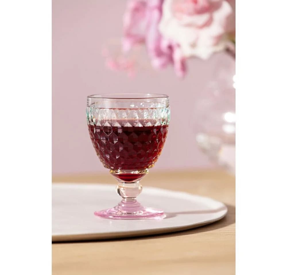 Villeroy & Boch Rotweinglas Boston Pearl Mehrfarbig Glas