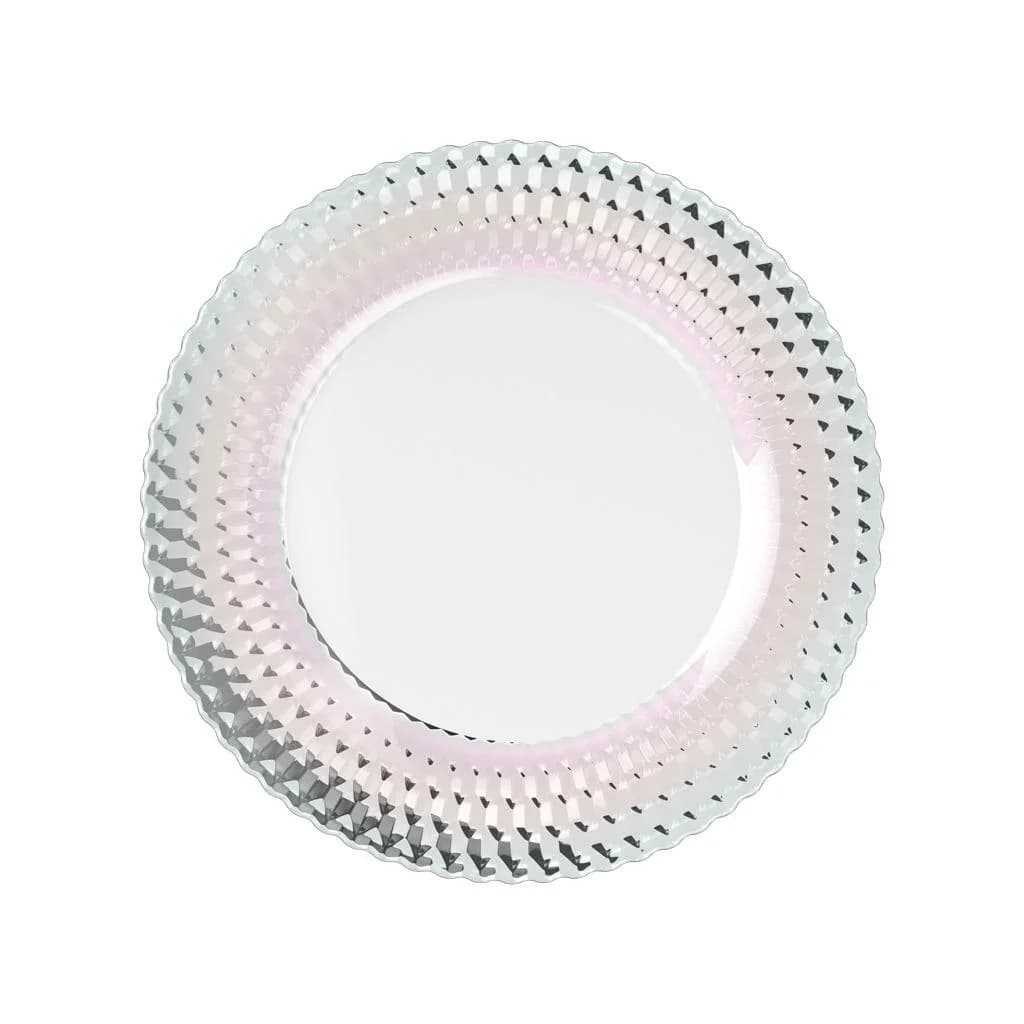 Villeroy & Boch Platzteller Boston Pearl bunt Kristallglas