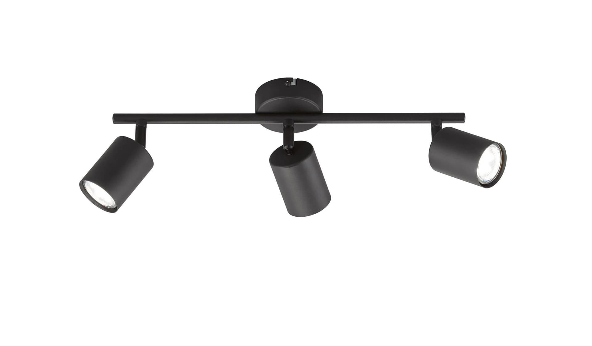 Fischer und Honsel LED-Deckenleuchte Vano Schwarz 4 Watt