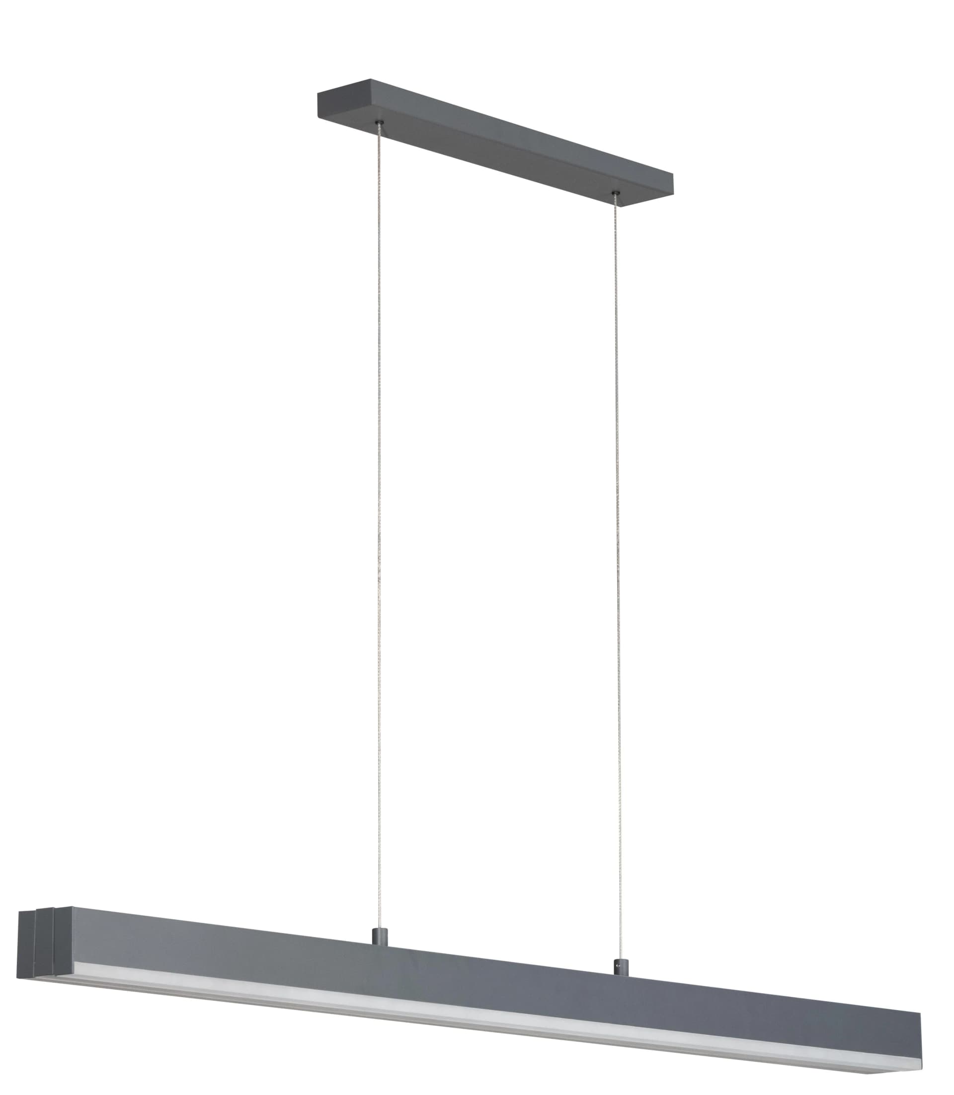 LED-Hängeleuchte Vayana Grau CCT Touchdimmer