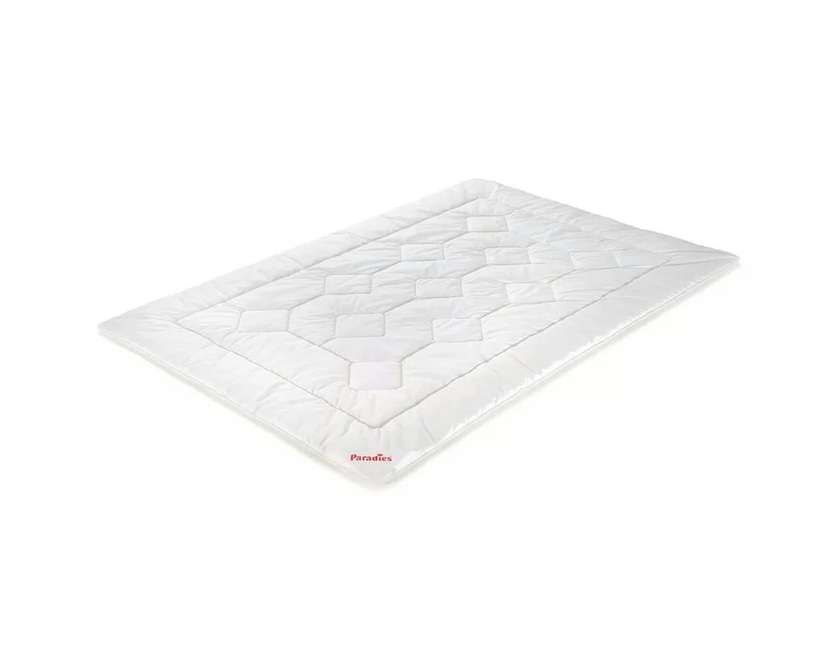 Paradies Anela Bio Bettdecke Leicht Warm Weiß 135x200 cm