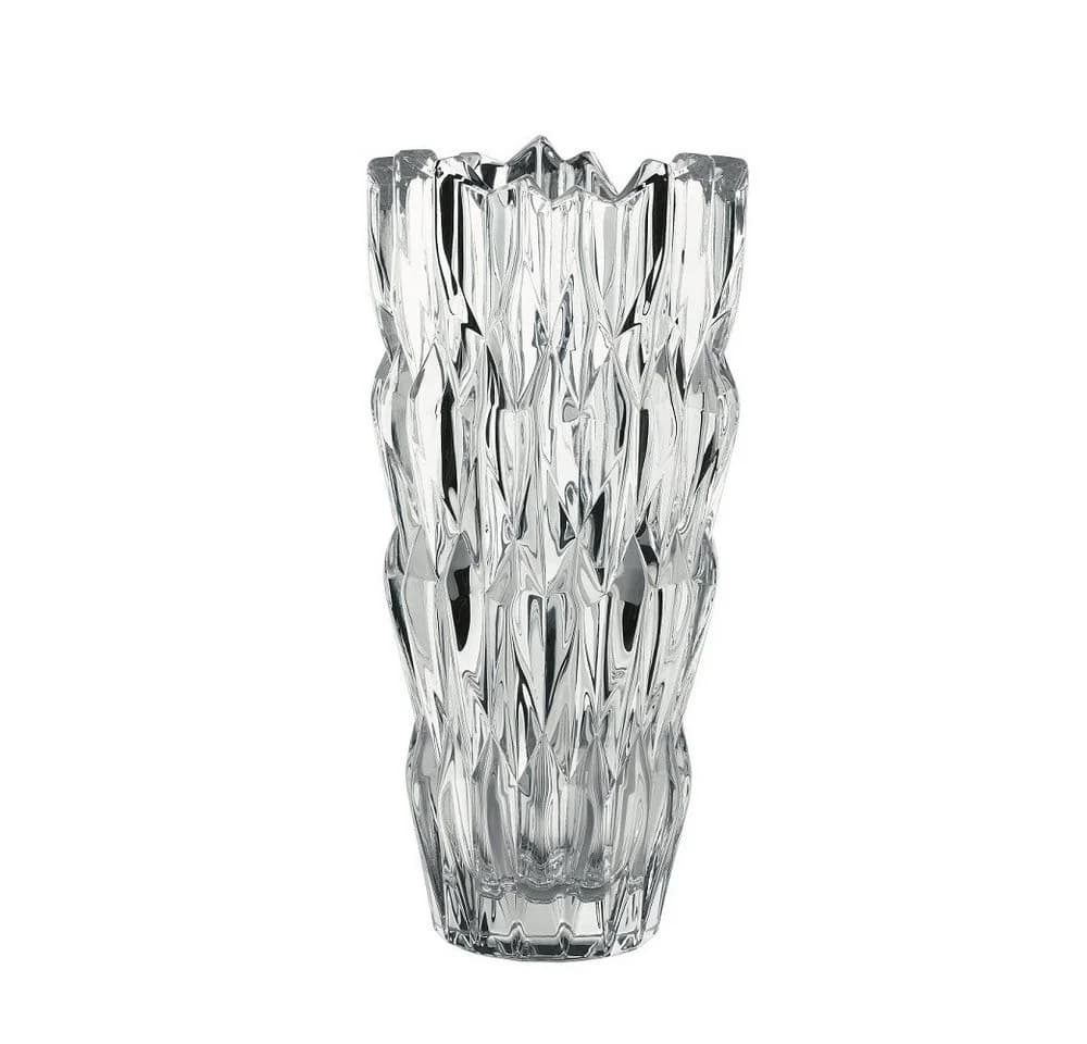 Nachtmann Quartz Vase Oval Kristallglas Tischvase