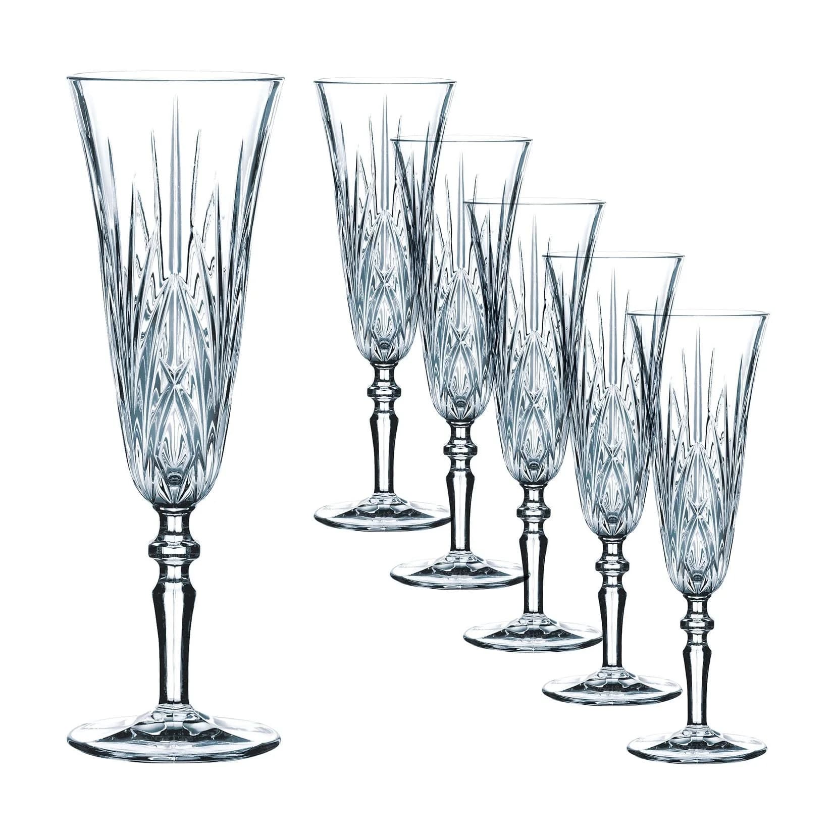 Nachtmann Sektglas Palais 140 ml Klar Bleikristall
