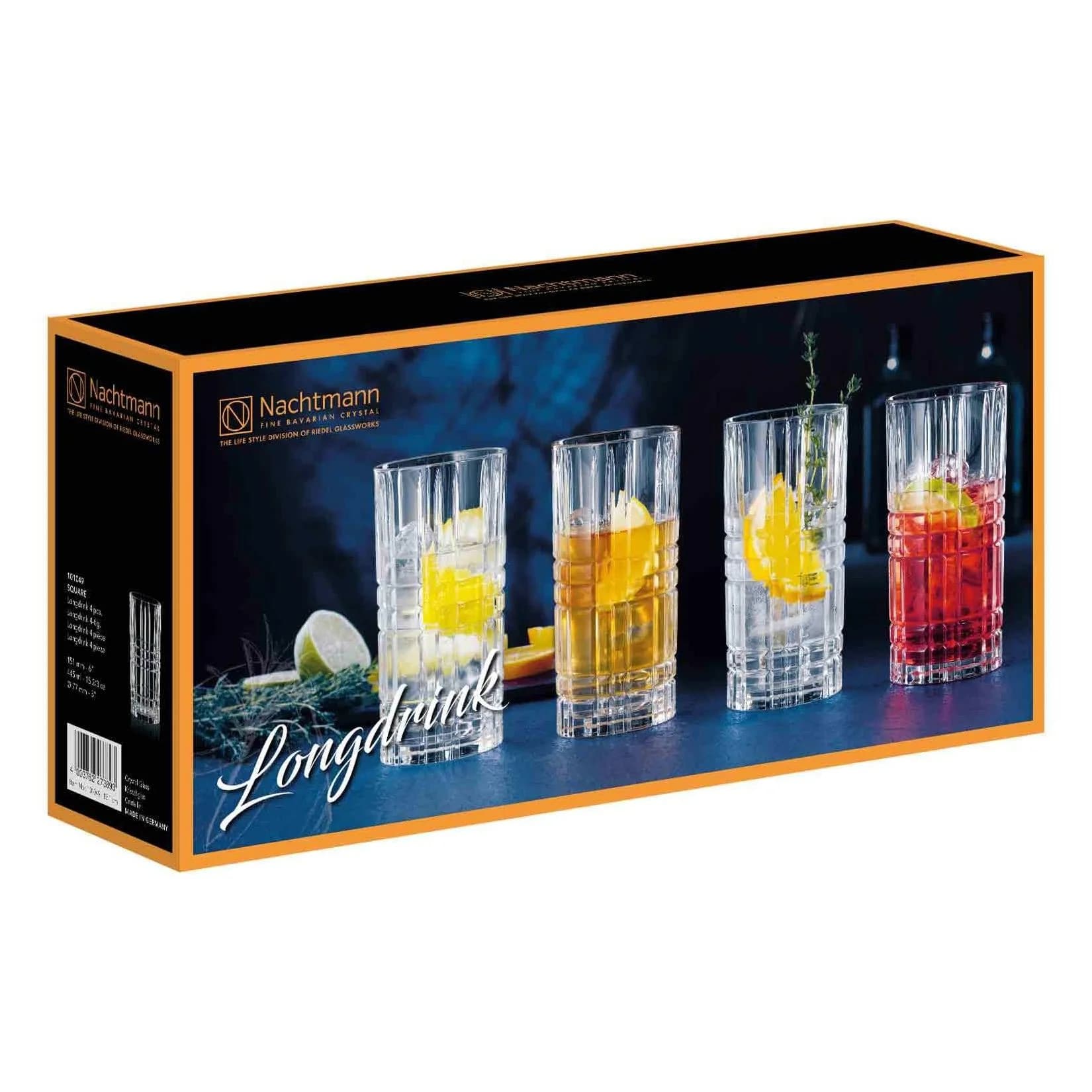 Nachtmann Longdrinkglas Spiegelau 4-teilig 445 ml Glas