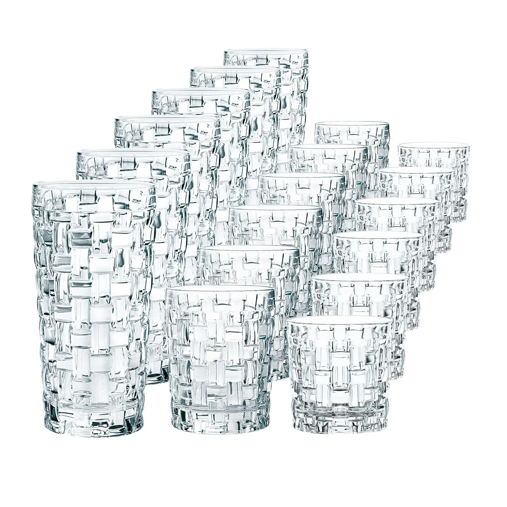 Nachtmann Gläserset Bossa Nova 18-teilig Glas Made in Germany