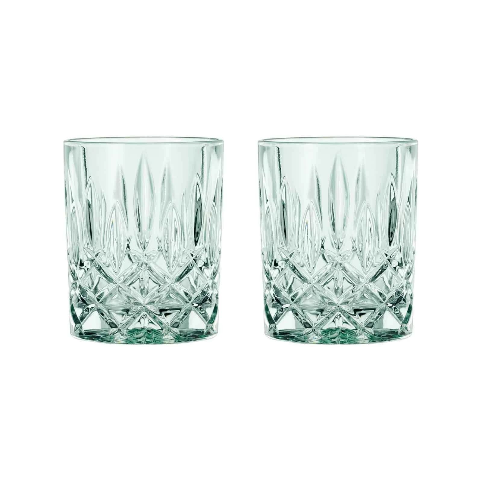 Nachtmann Whiskybecher Noblesse Fresh 295 ml 2er Set Grün Mint Glas