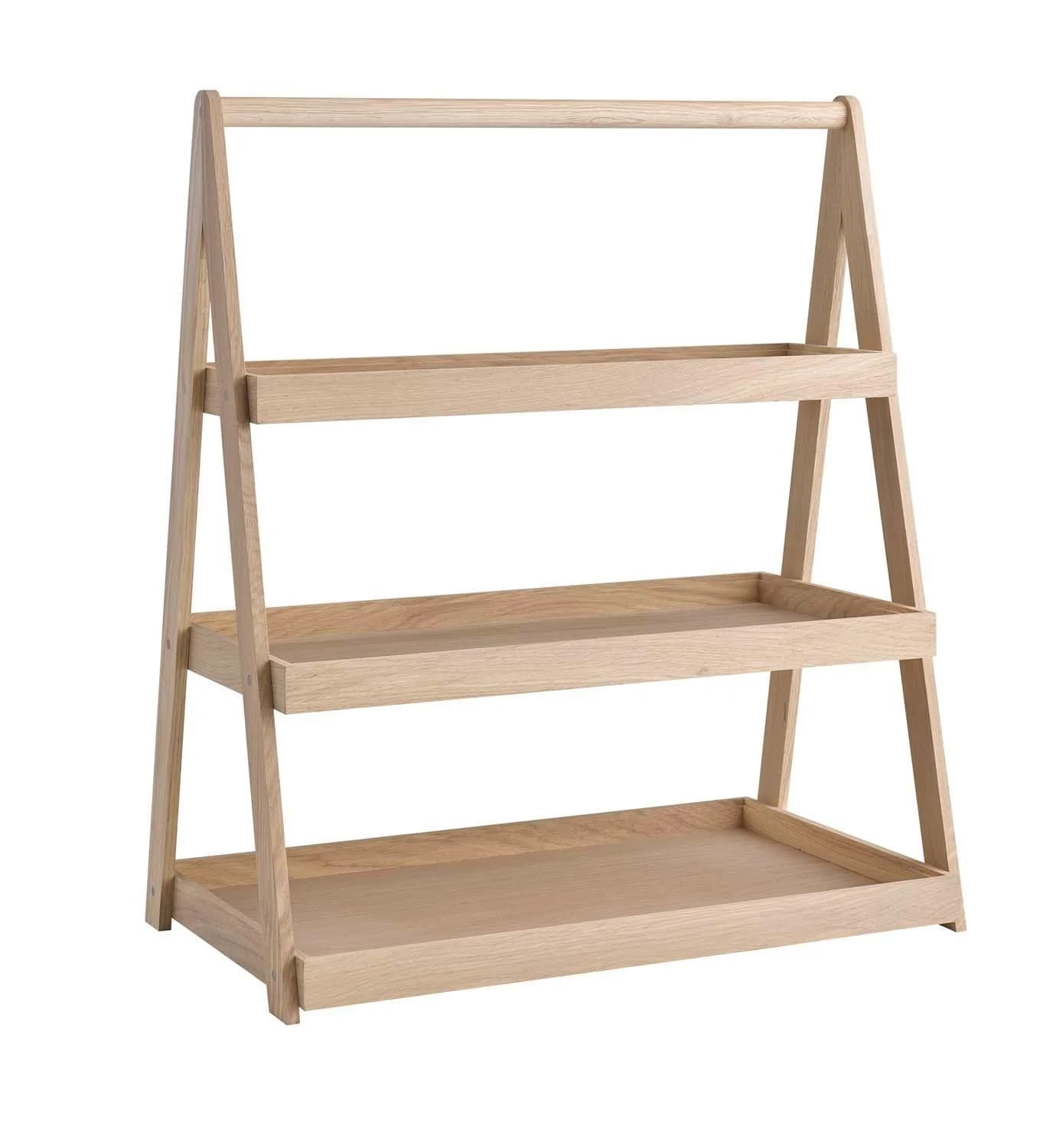 APS Etagere VALO 3-stufig Eichenholz Massivholz