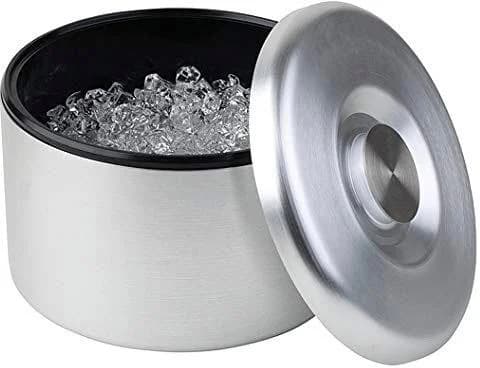 BUDDY'S Eiseimer Eisbox Silber Aluminium