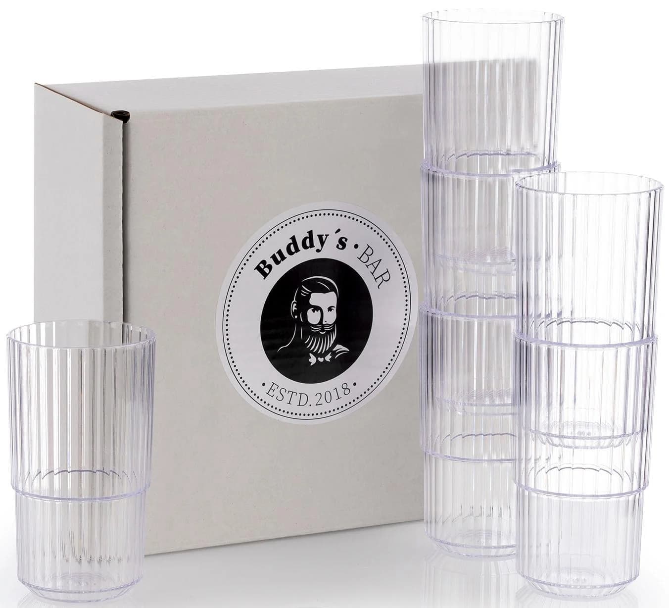 Baur Versand Trinkbecher Set 6-teilig Transparent Kunststoff 500 ml