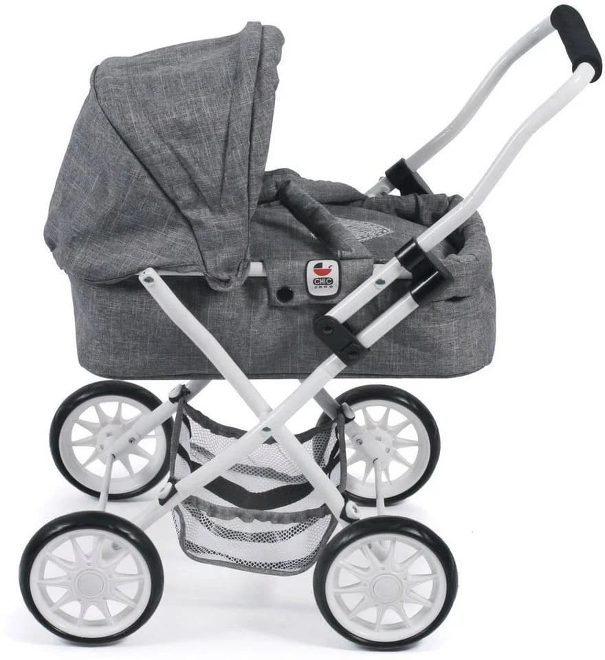 CHIC2000 Puppenwagen Smarty Mini-Kuschelwagen mit herausnehmbarer Tragetasche