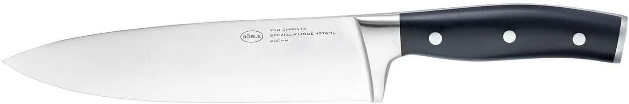 RÖSLE Kochmesser Tradition 20 cm X50 CrMoV15 Klingenstahl