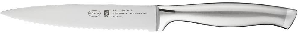 RÖSLE Basic Line Universalmesser 13 cm Silber Edelstahl