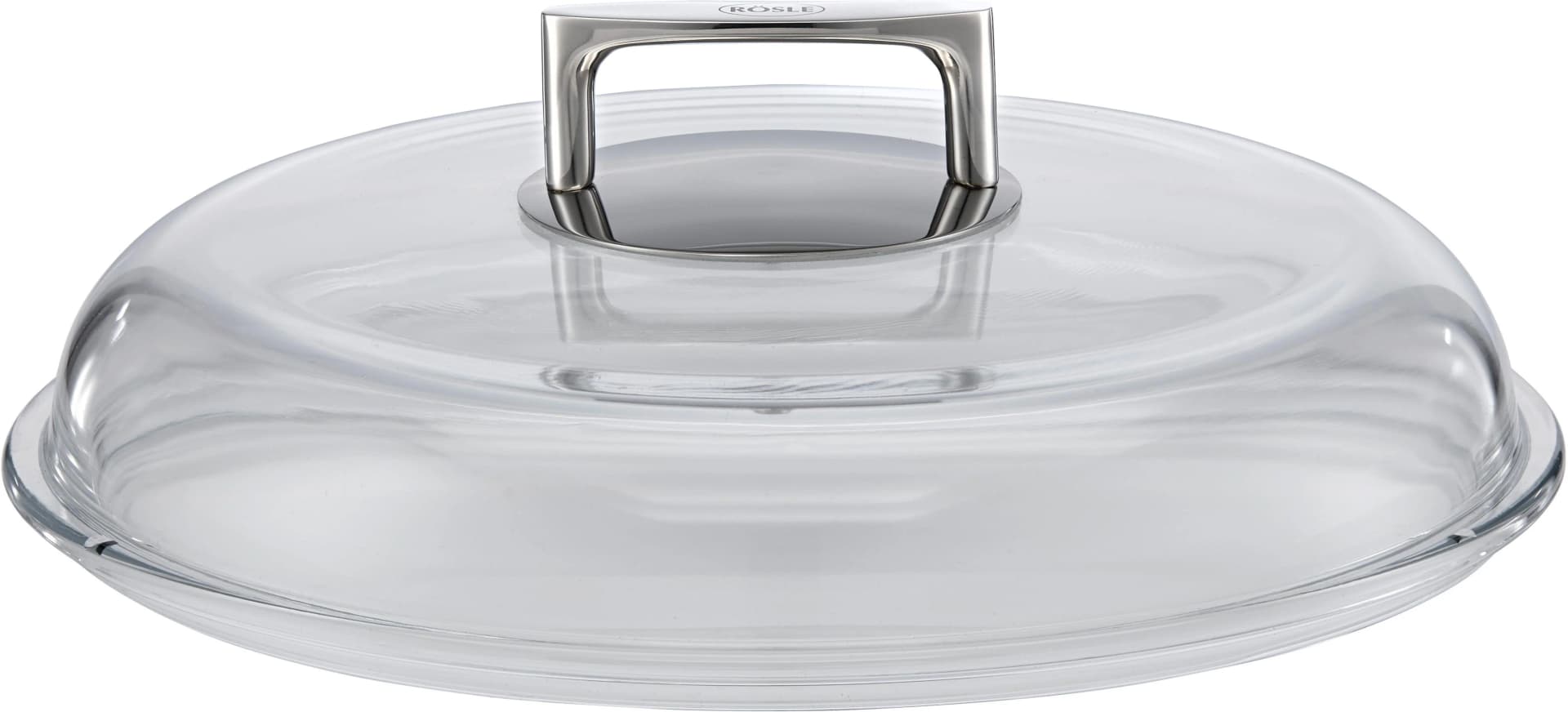 RÖSLE SILENCE Glasdeckel 24 cm Borosilikatglas Edelstahl