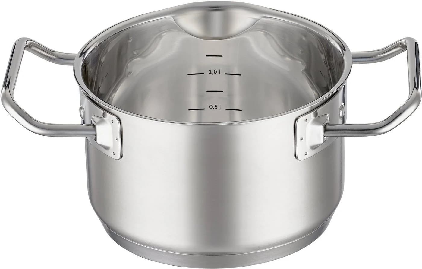 RÖSLE EXPERTISO Kochtopf silber 1,9 l mit Glasdeckel