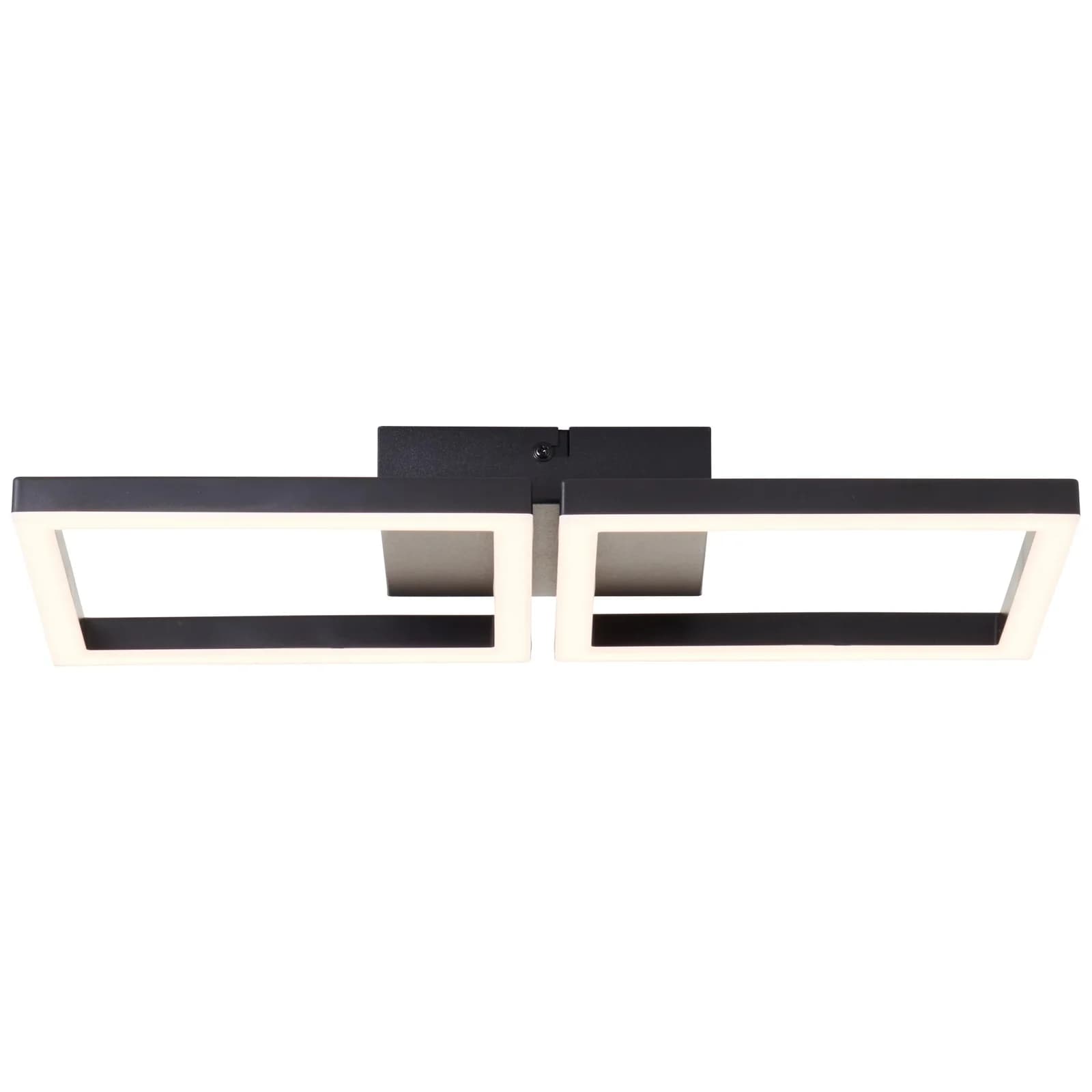 BRILLIANT LED Deckenleuchte Tabea Schwarz 2300 lm