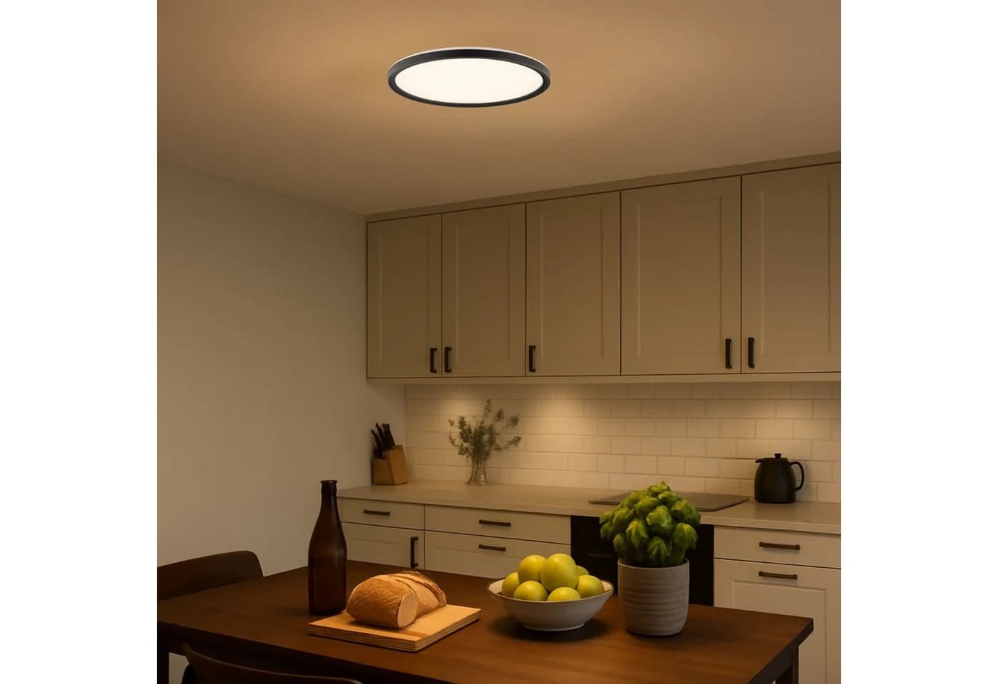 Hanseatic LED Panel DLP220A Deckenlampe Dimmbar 2700-6500K