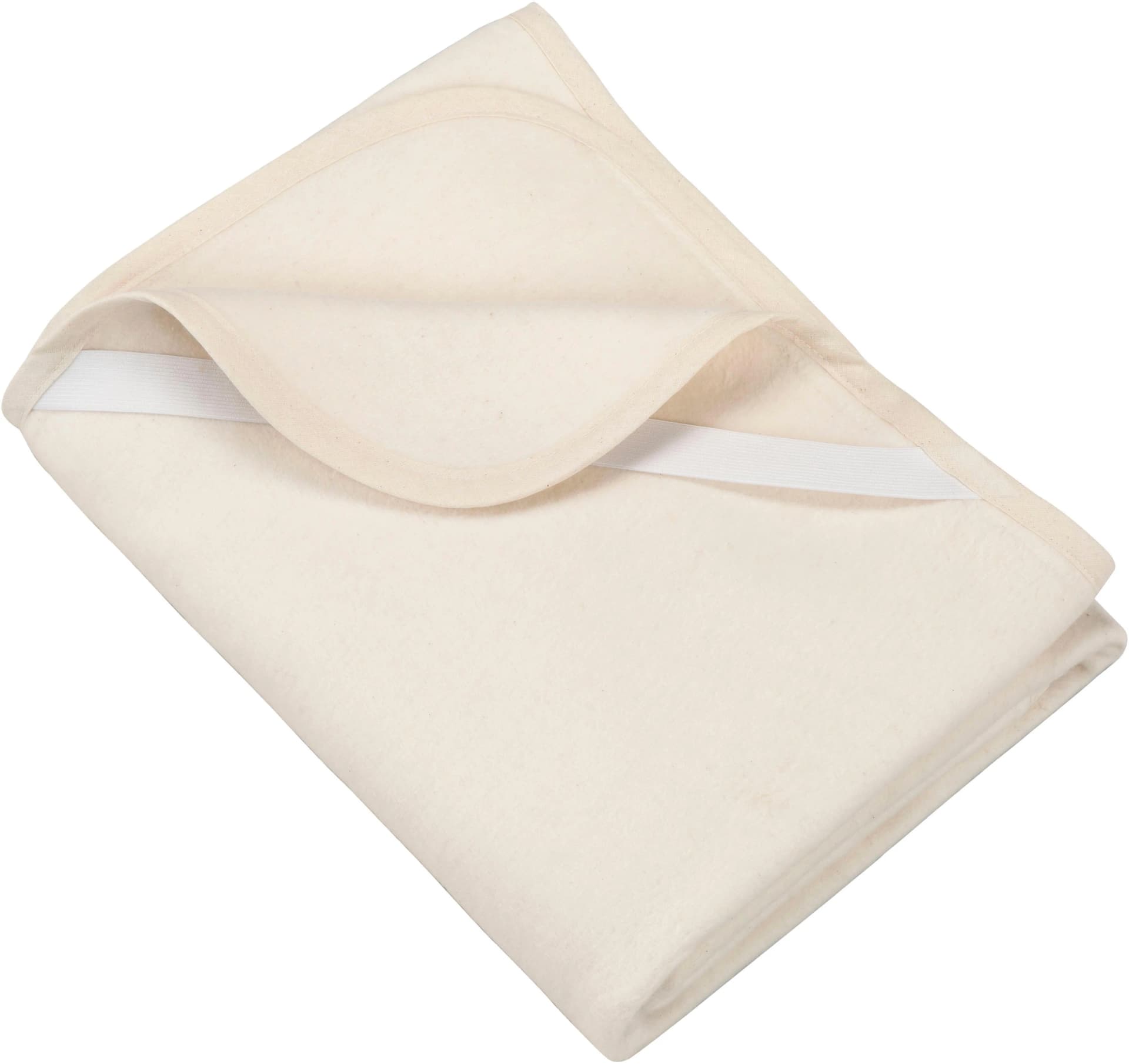 IBENA Matratzenauflage Pure 5514 Weiß 100% Baumwolle