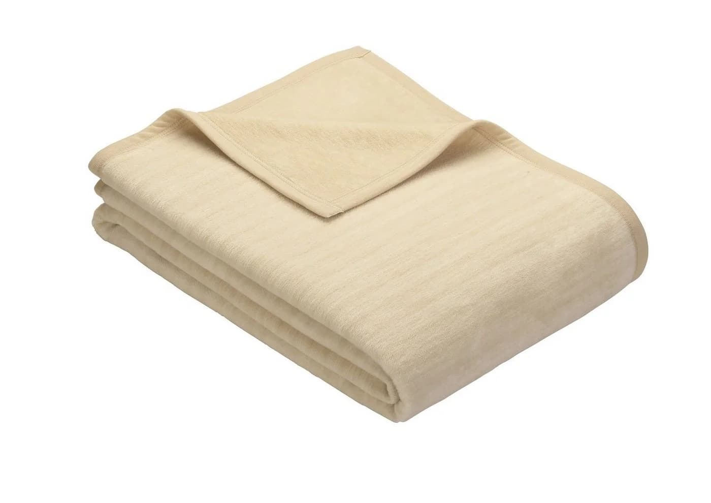 Ibena Sesselschoner Fano Beige/Wollweiß Gestreift