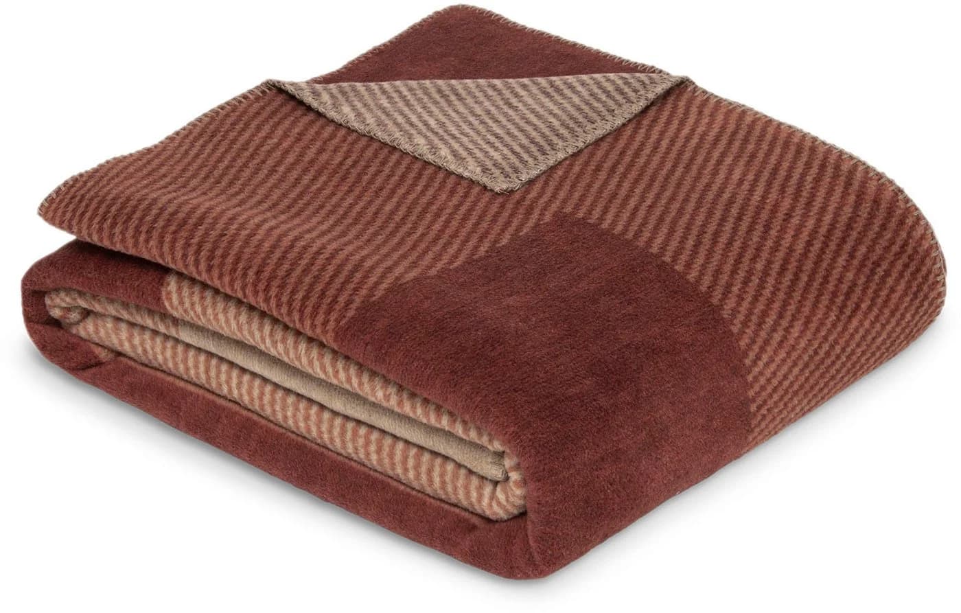 IBENA Wohndecke Sintra Beige Geometrisches Muster