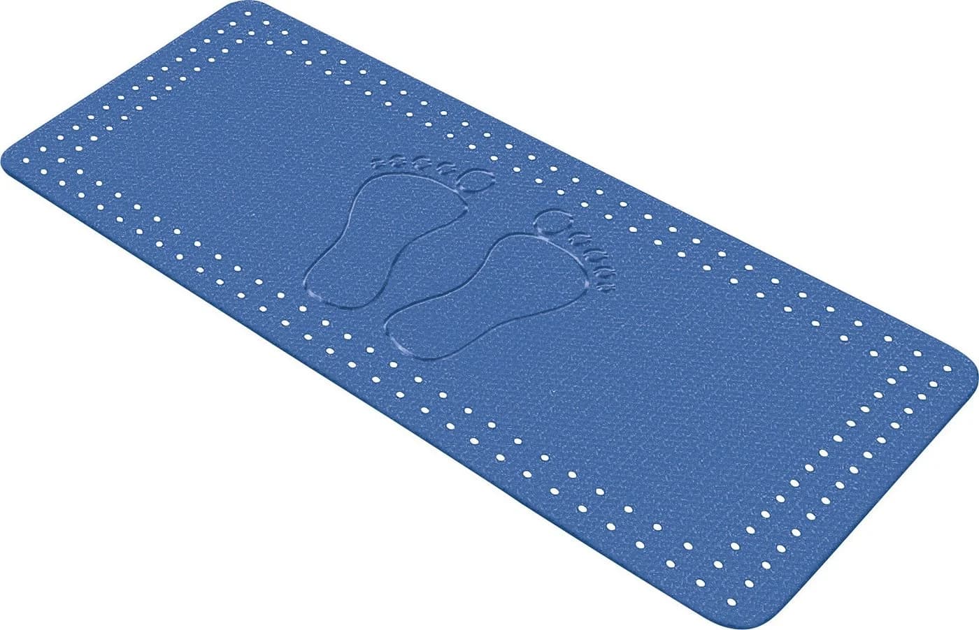 Kleine Wolke Wanneneinlage Foot Uni Blau Anti-Rutsch