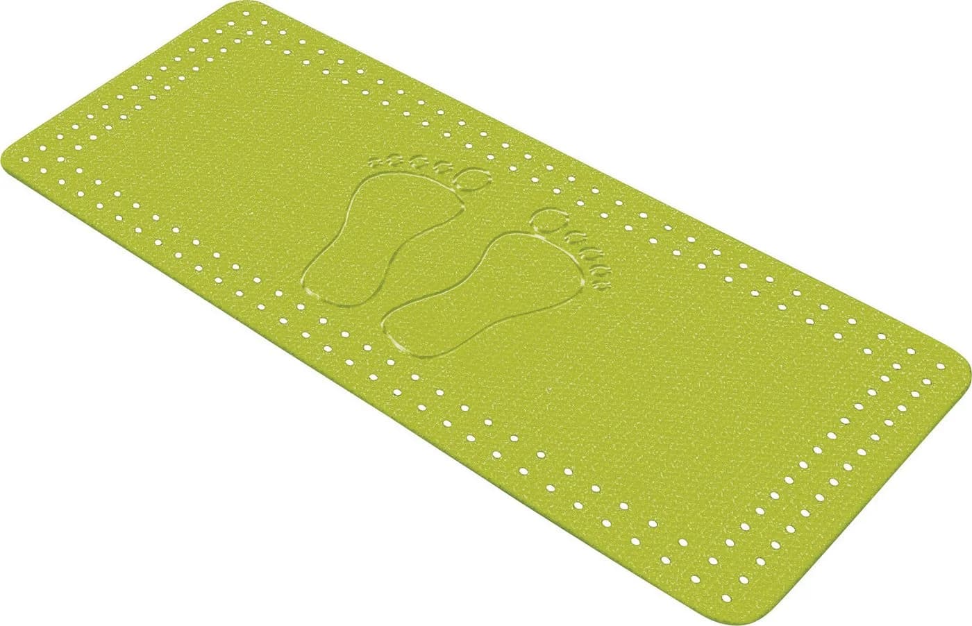 Kleine Wolke Wanneneinlage Foot Uni Grün Naturkautschuk
