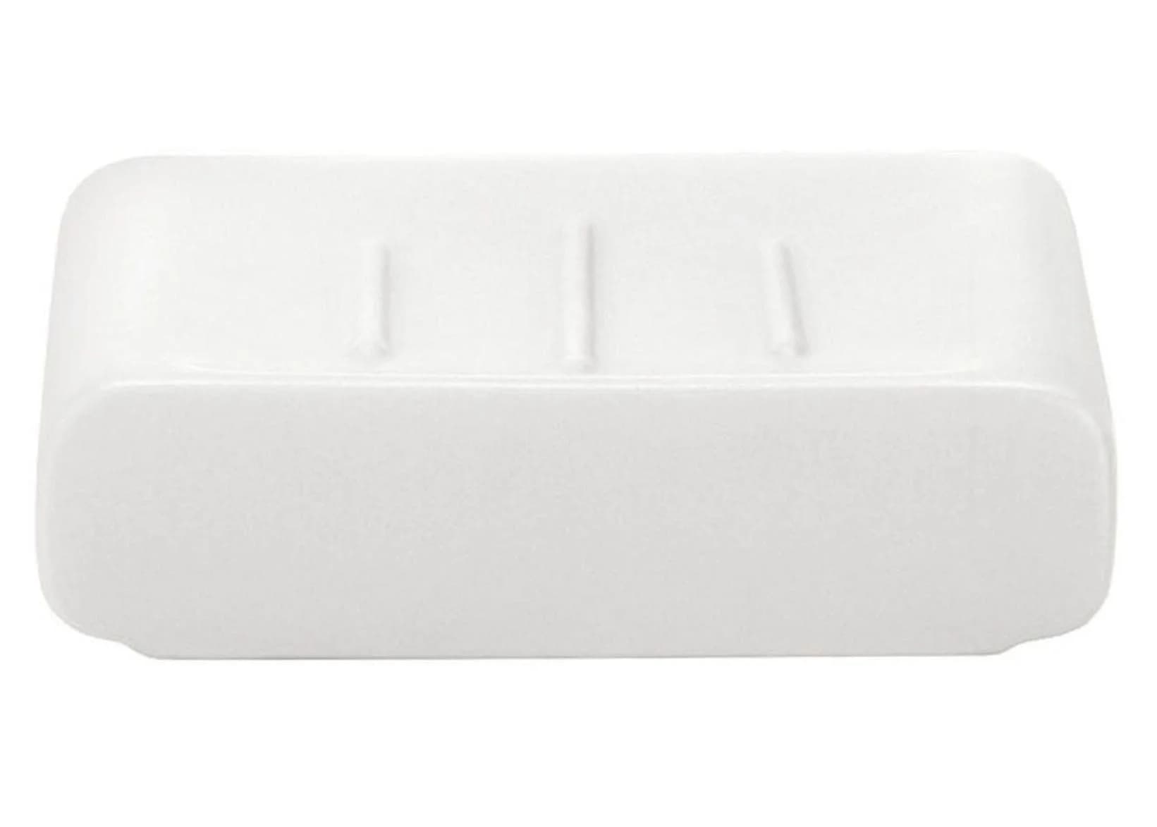 Seifenschale CUBIC Weiß Keramik