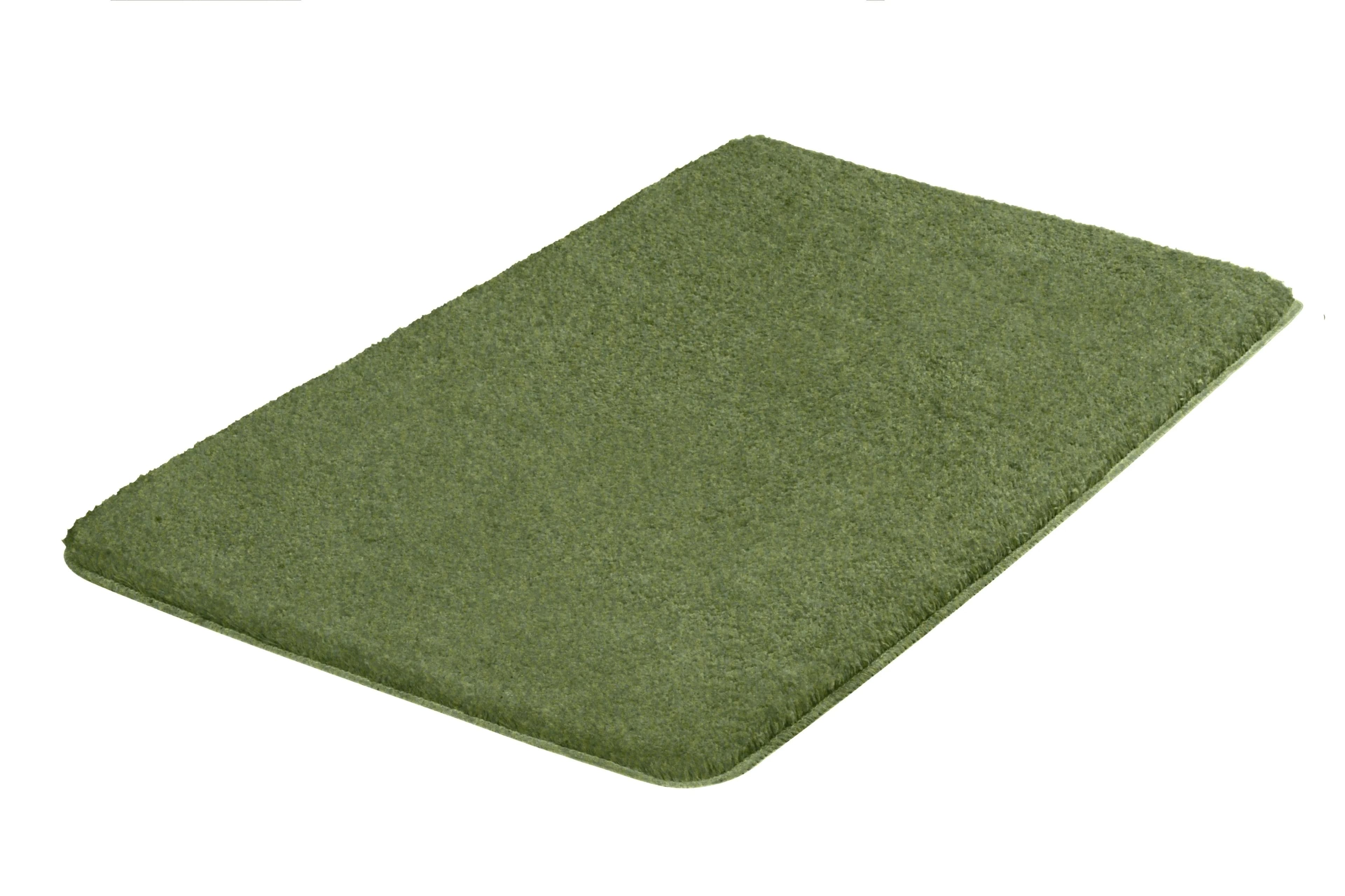 Kleine Wolke Badematte Meadow Uni Grün 80x140cm Polyester