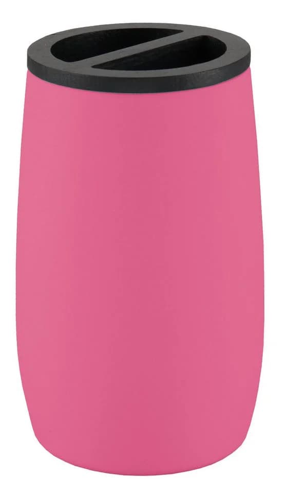 Zahnbürstenhalter KLEINE WOLKE "Daily" Pink ABS Bambus