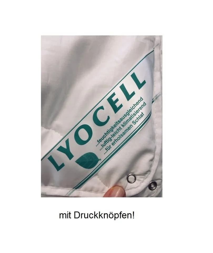 Betten Traumland 4-Jahreszeiten Decke Lyocell Tencel Weiß