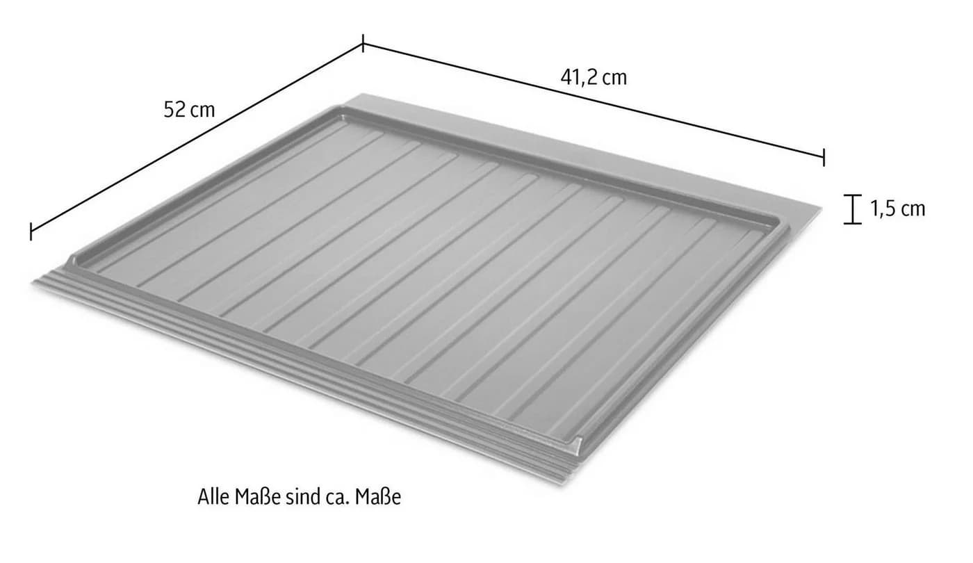 Schubladenmatte Nobilia Schiefergrau Spanplatte