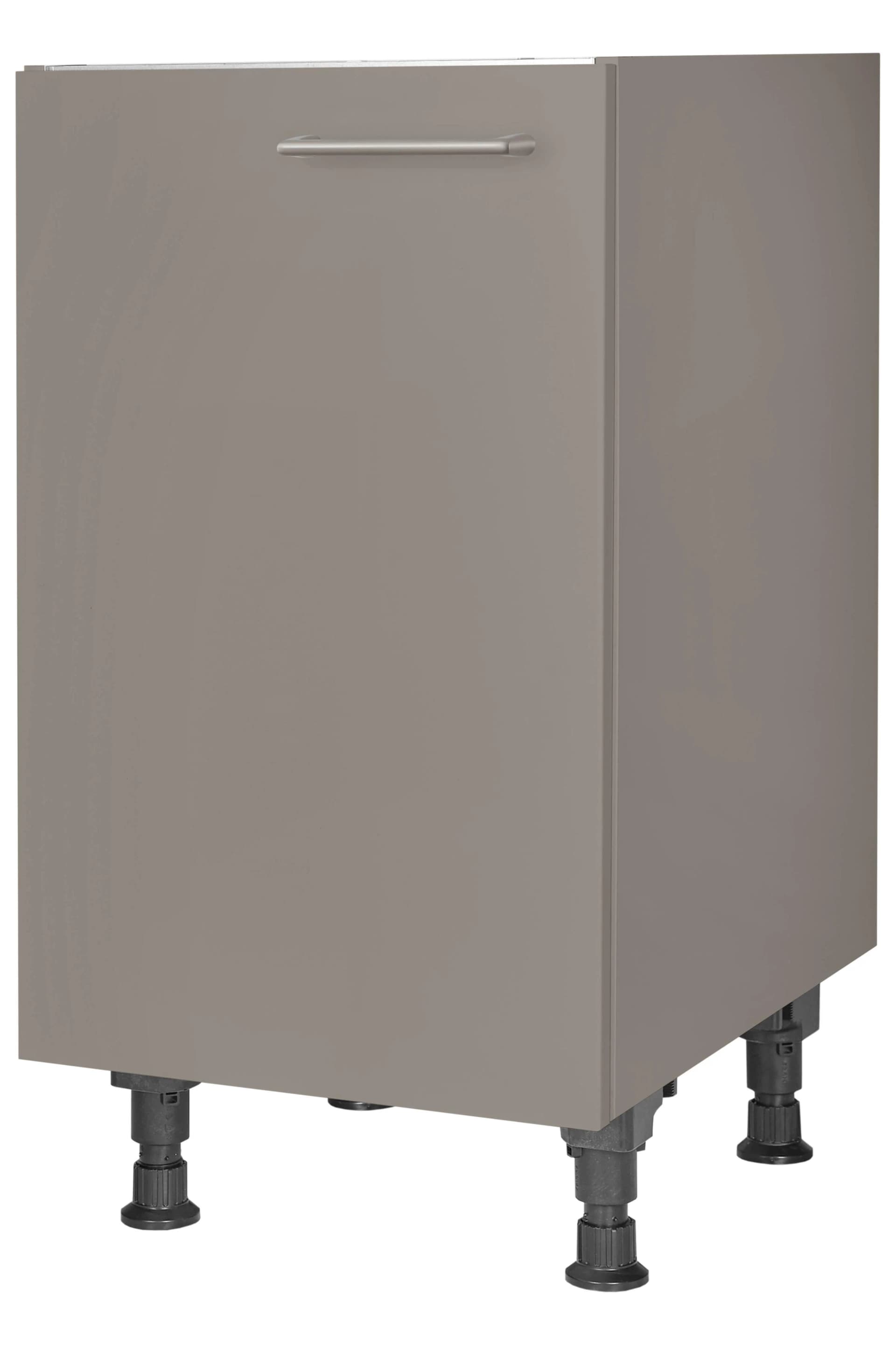 Spülenschrank NOBILIA Laser 45 cm Taupegrau