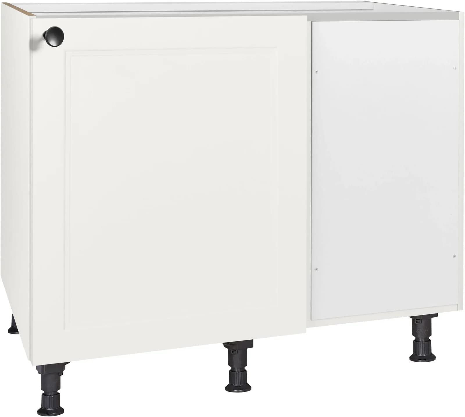 Eckunterschrank NOBILIA Cascada Weiß