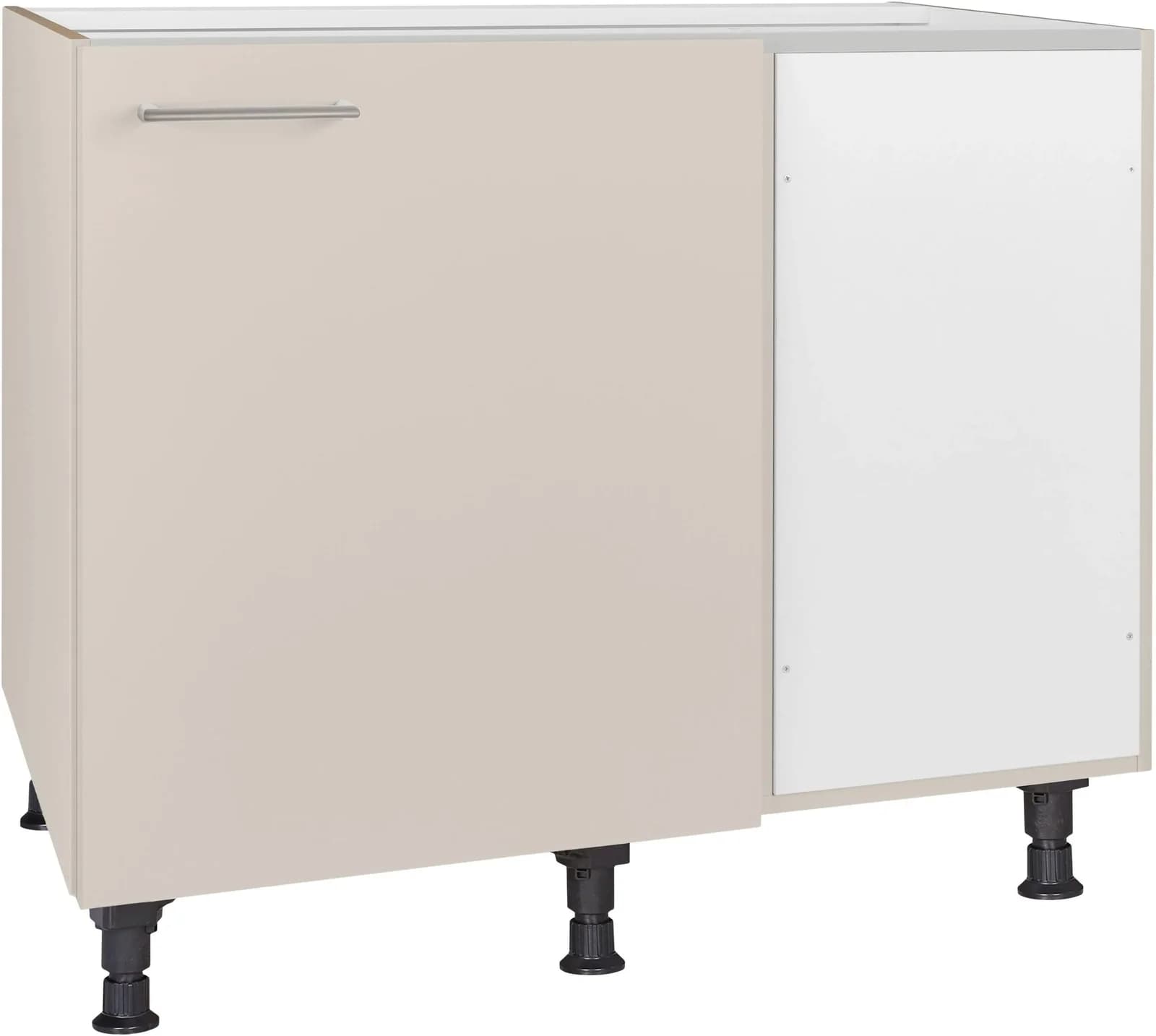Eckunterschrank NOBILIA Laser Sand 100 cm