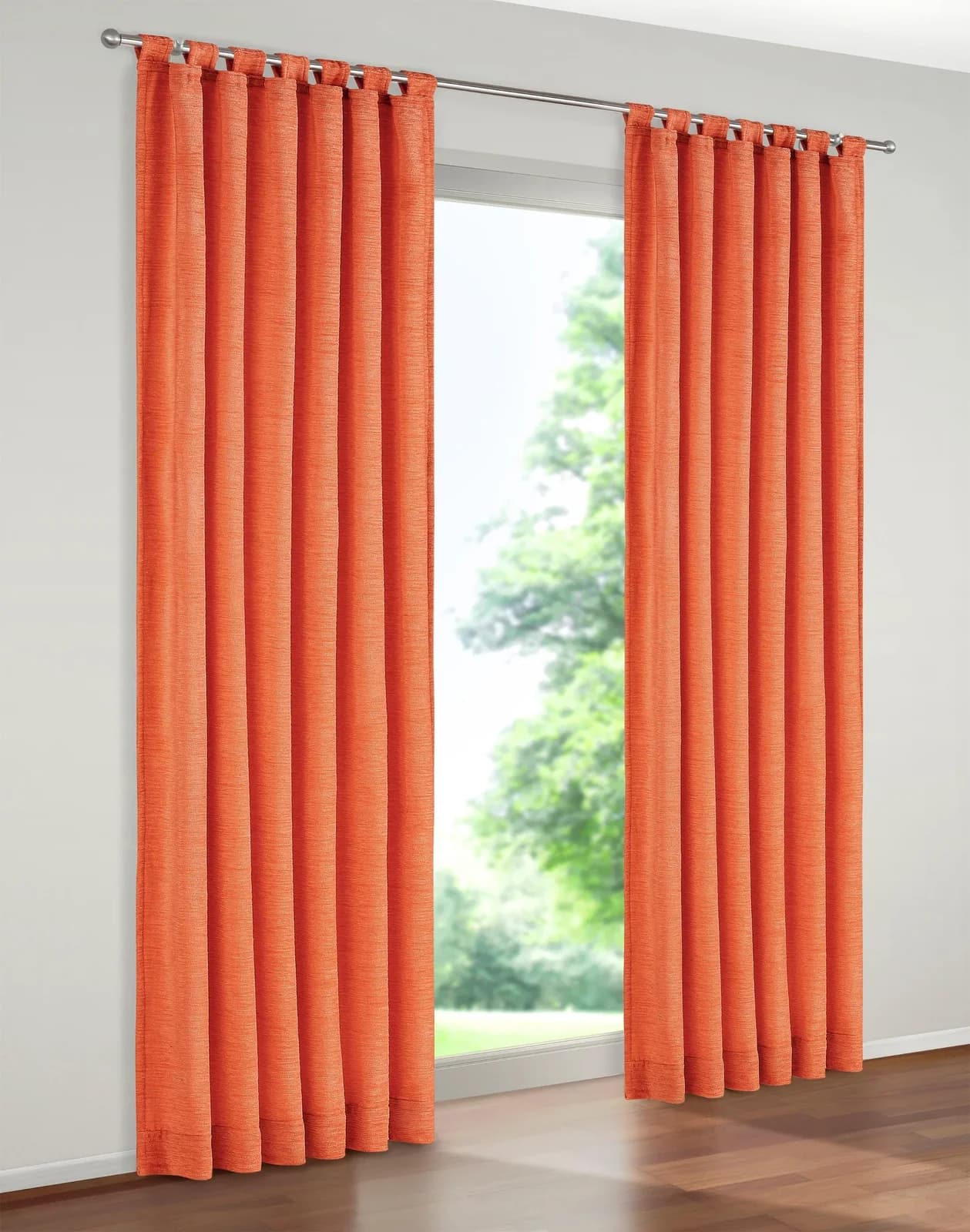 WIRTH Vorhang Trondheim 328 g/m² Orange Chenille
