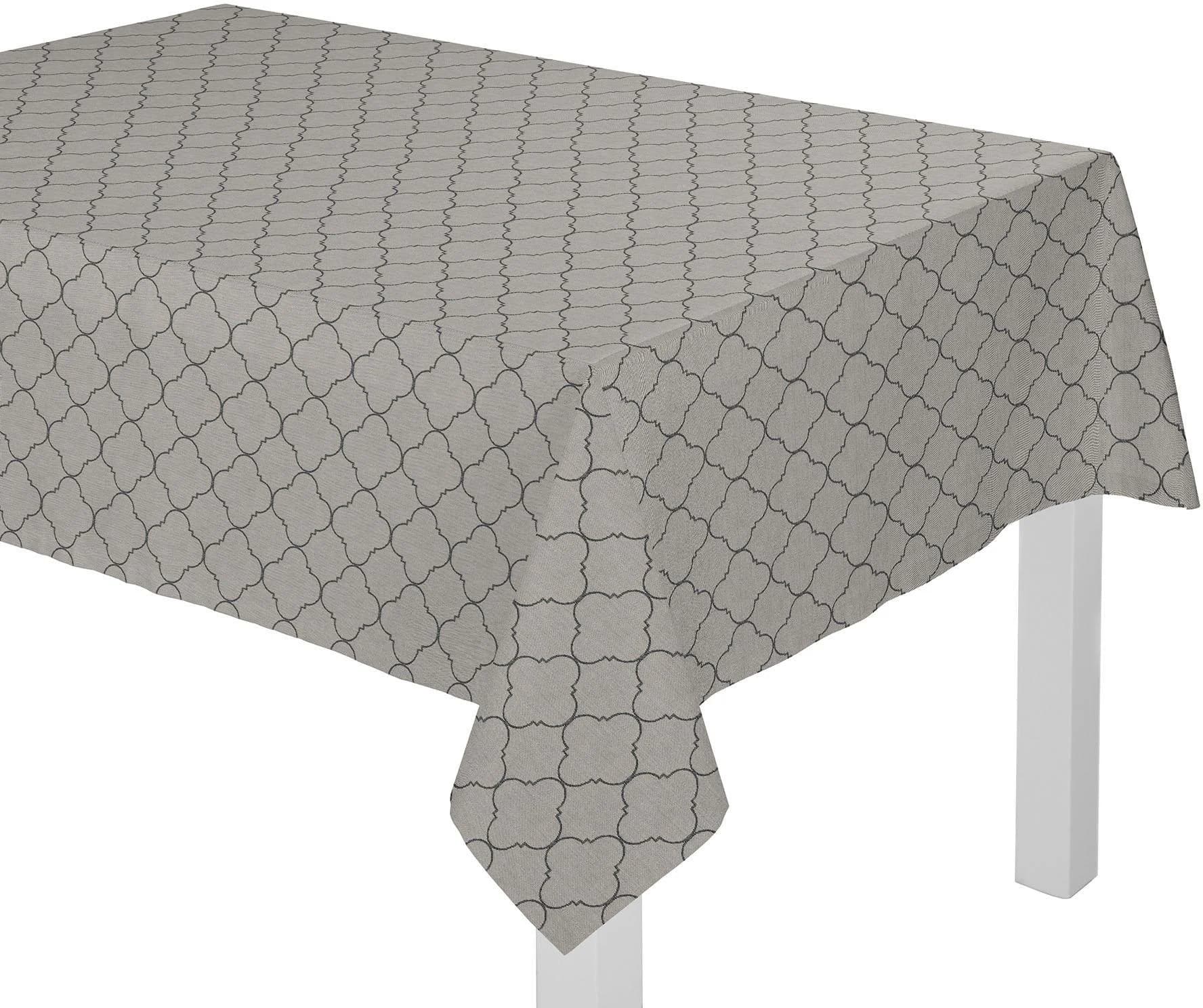 Tischdecke ADAM Indian Cortezada schwarz 145x190cm Bio-Baumwolle