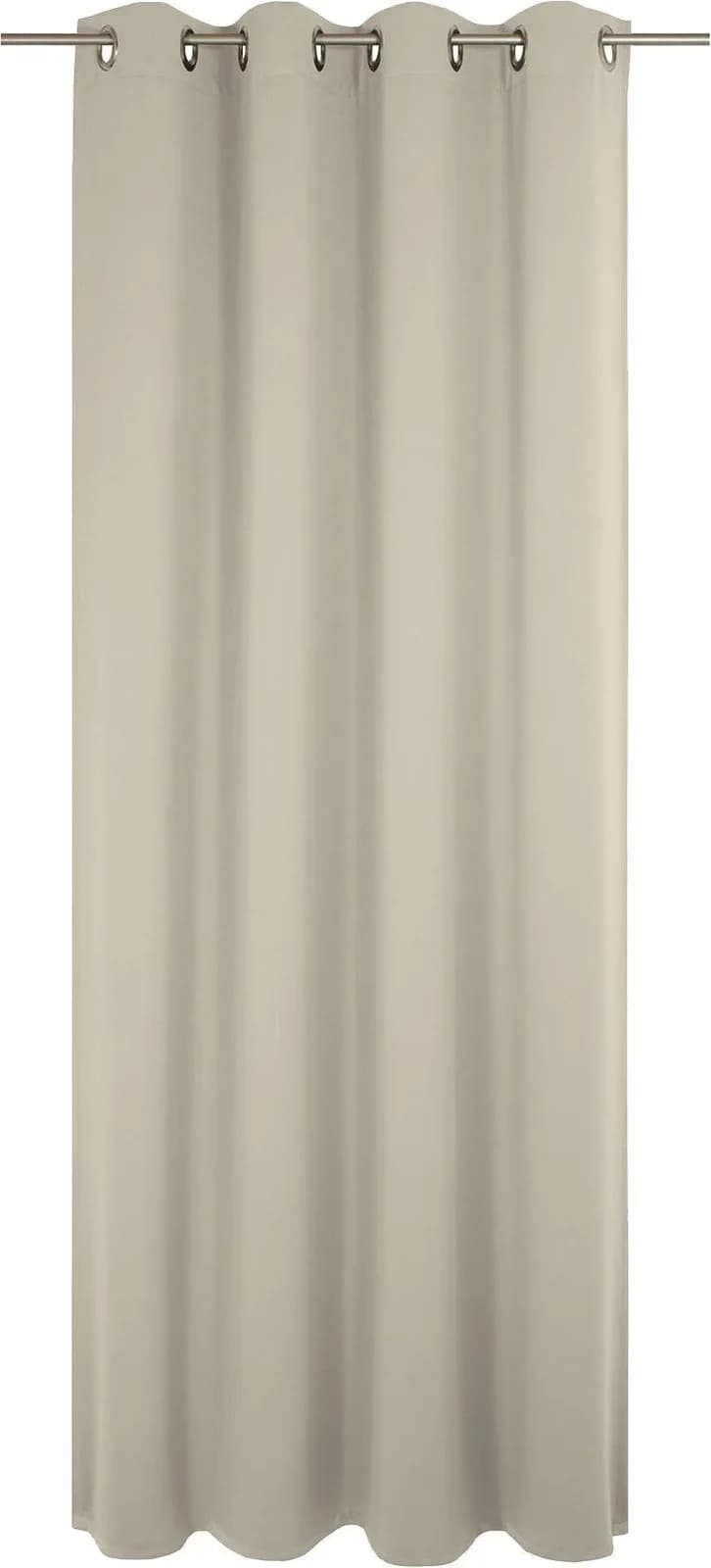 ADAM Uni Collection Vorhang 145x175cm Bio-Baumwolle Blickdicht